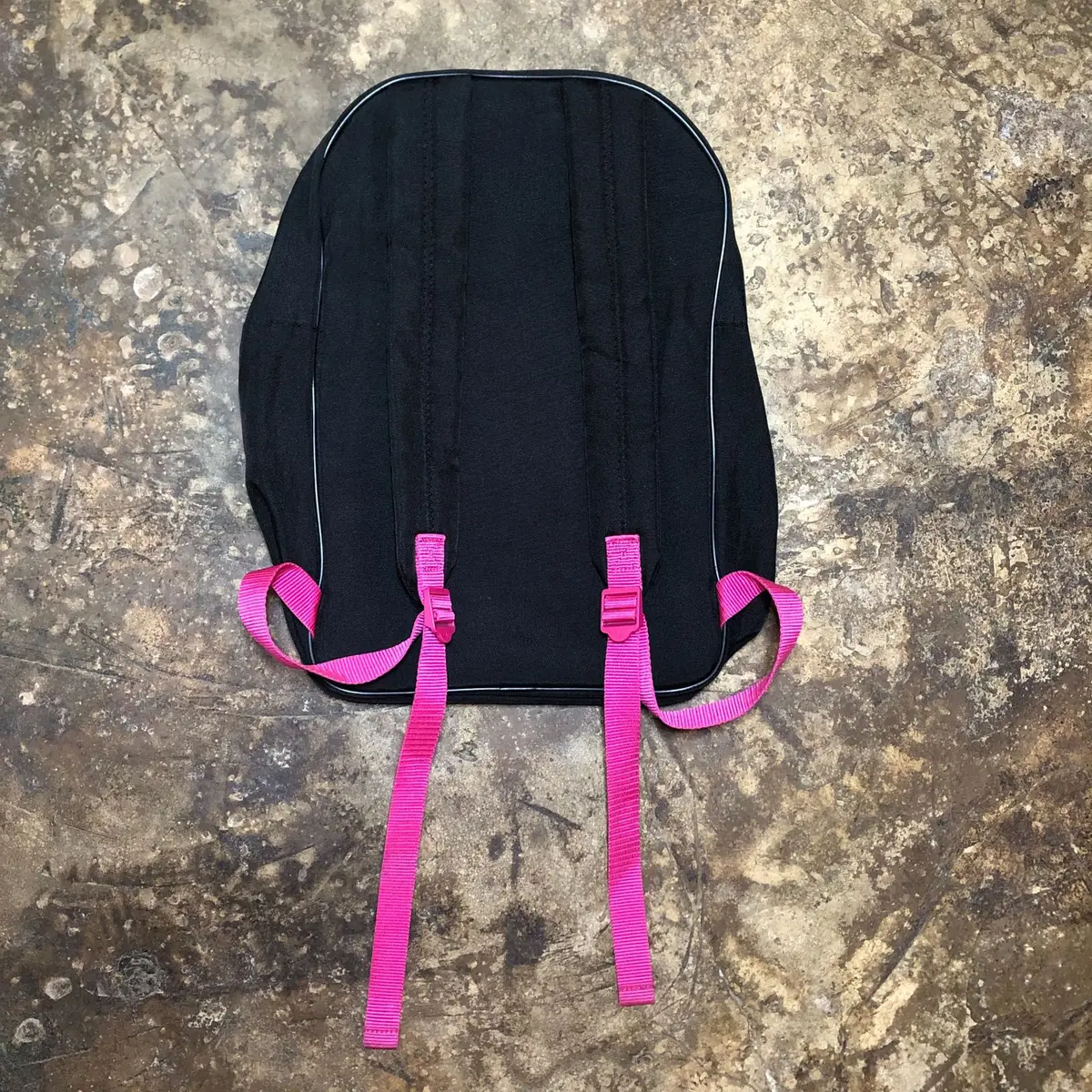 Adidas Originals Black and Pink Trefoil Backpack