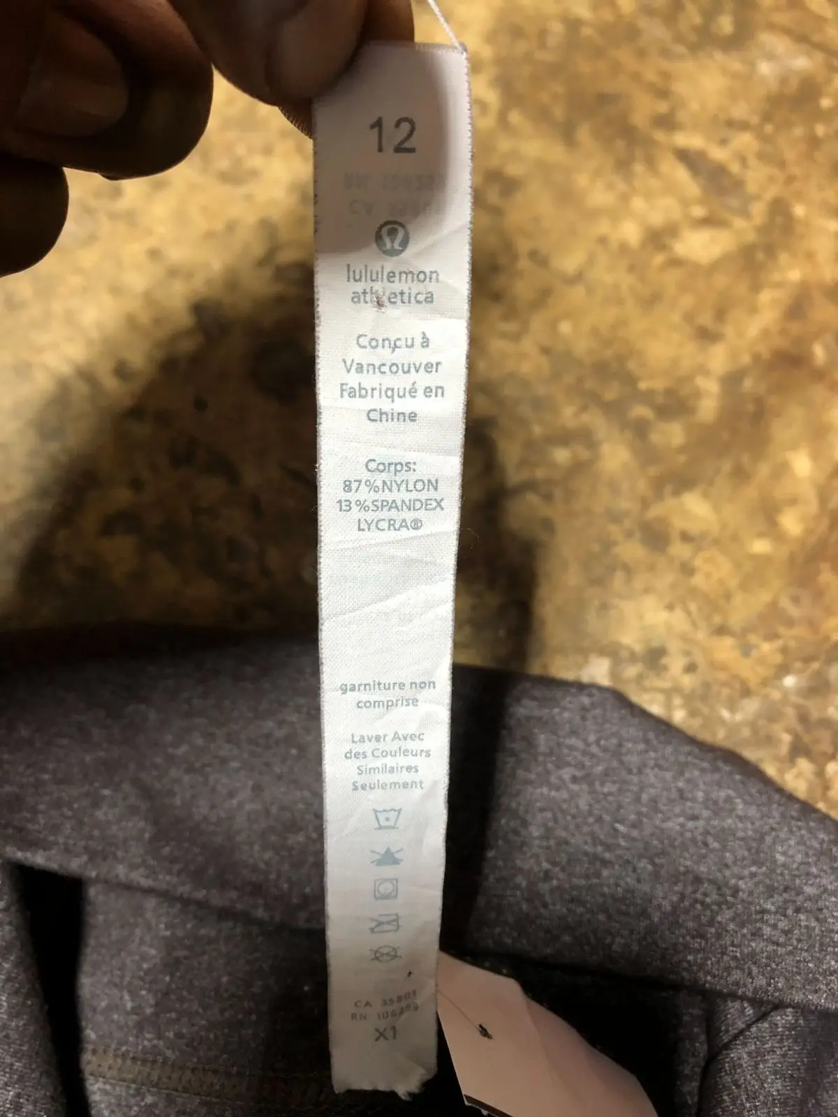 Lululemon Define Jacket Grey and Pink