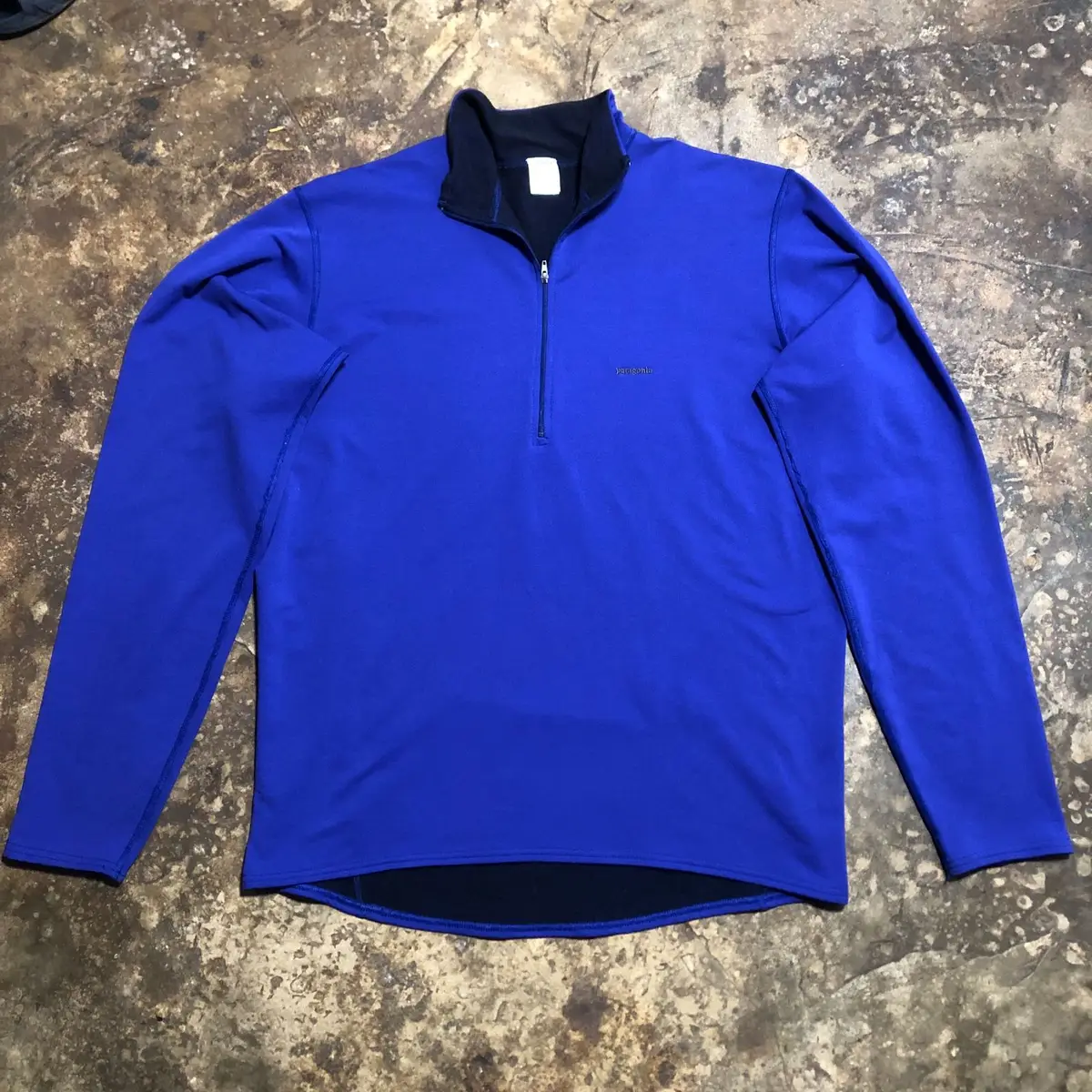 Patagonia Blue Quarter-Zip Pullover