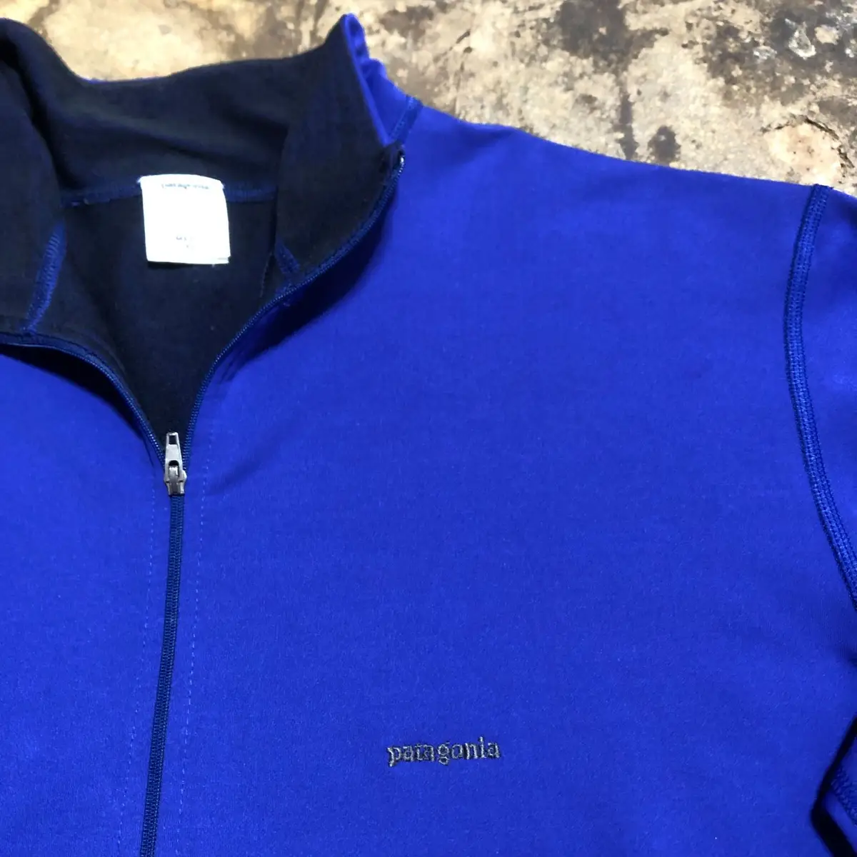 Patagonia Blue Quarter-Zip Pullover