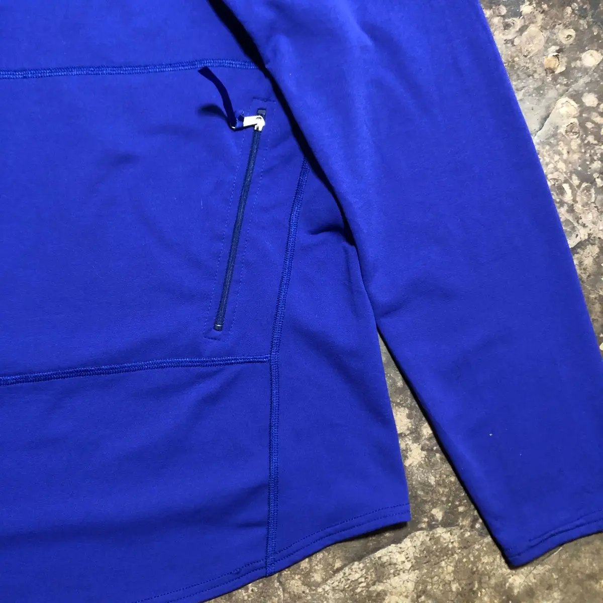 Patagonia Blue Quarter-Zip Pullover