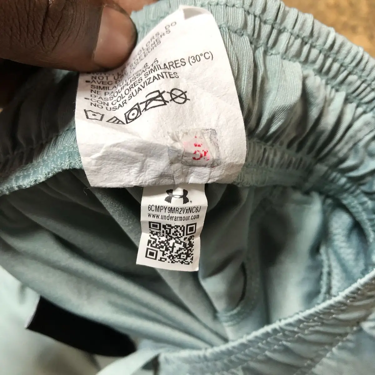 Under Armour Light Blue Athletic Shorts