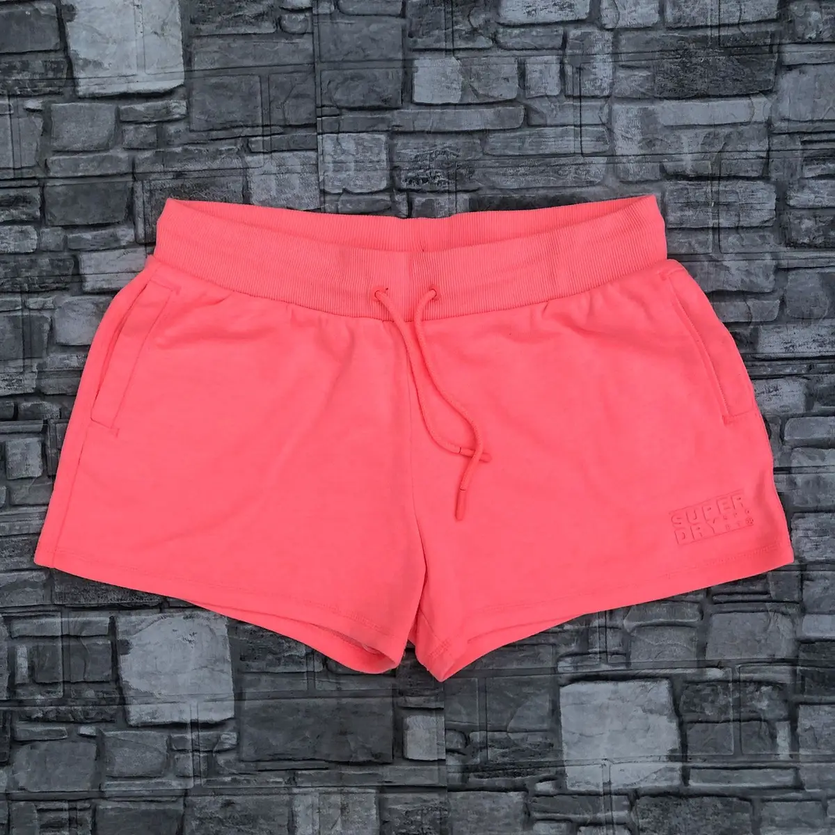 Superdry Sport Neon Pink Sweat Shorts
