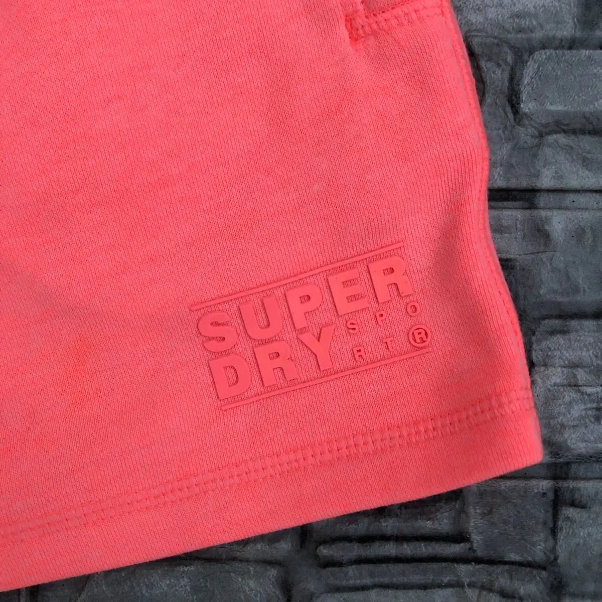 Superdry Sport Neon Pink Sweat Shorts
