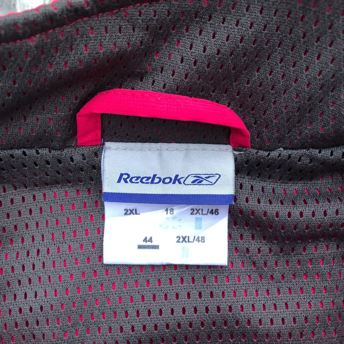 Reebok Vintage Colorblock Zip-Up Athletic Jacket
