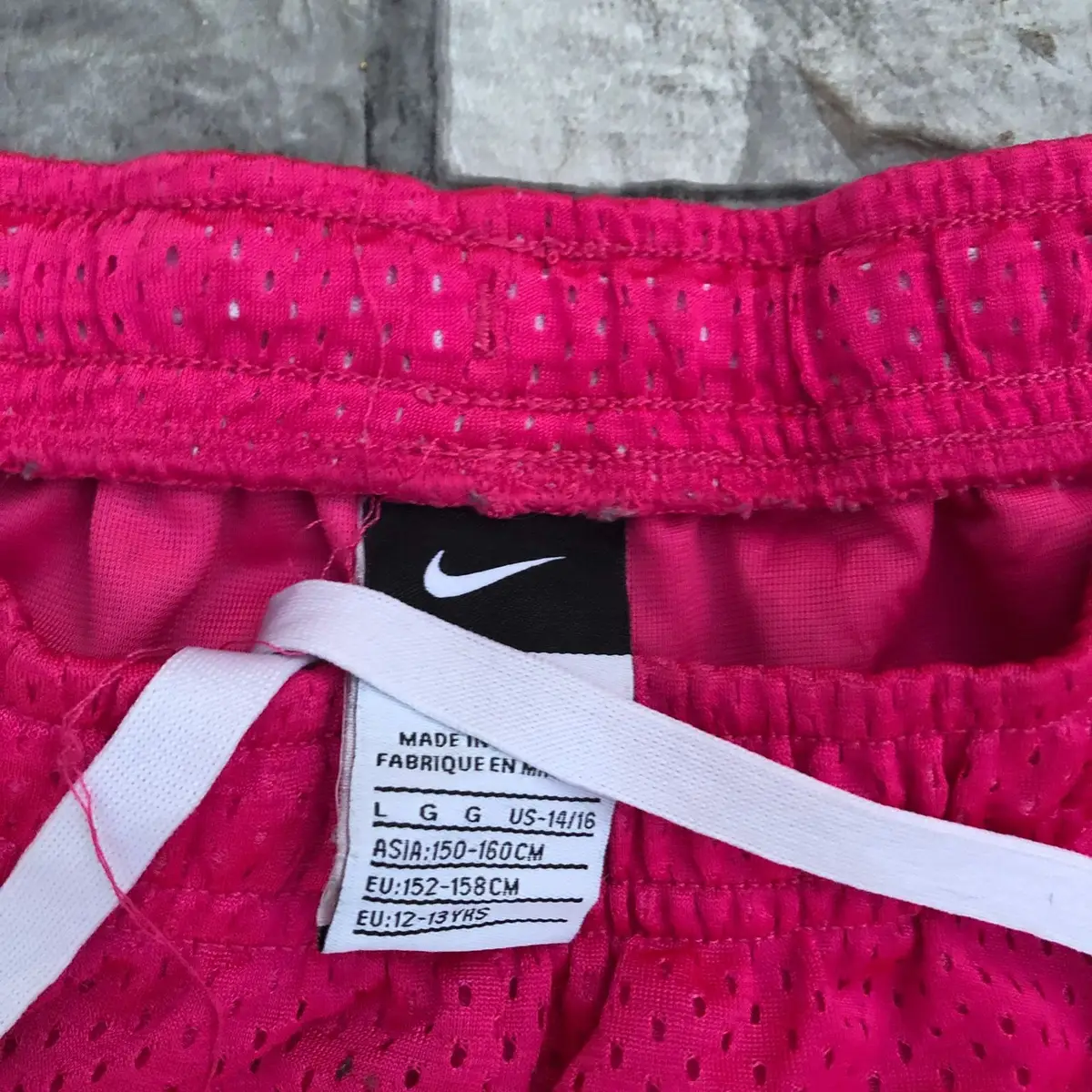 Nike Pink Mesh Basketball Shorts