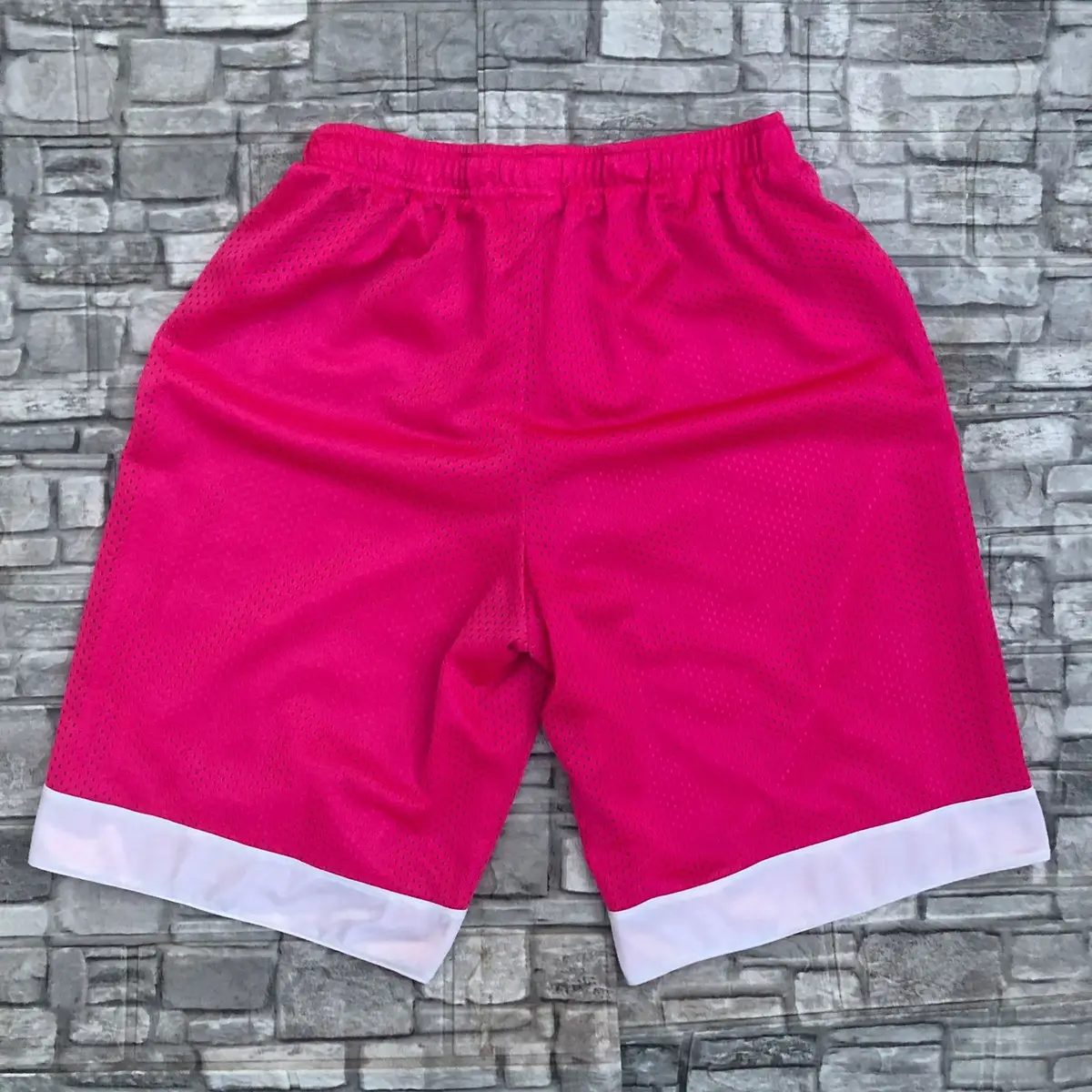 Nike Pink Mesh Basketball Shorts