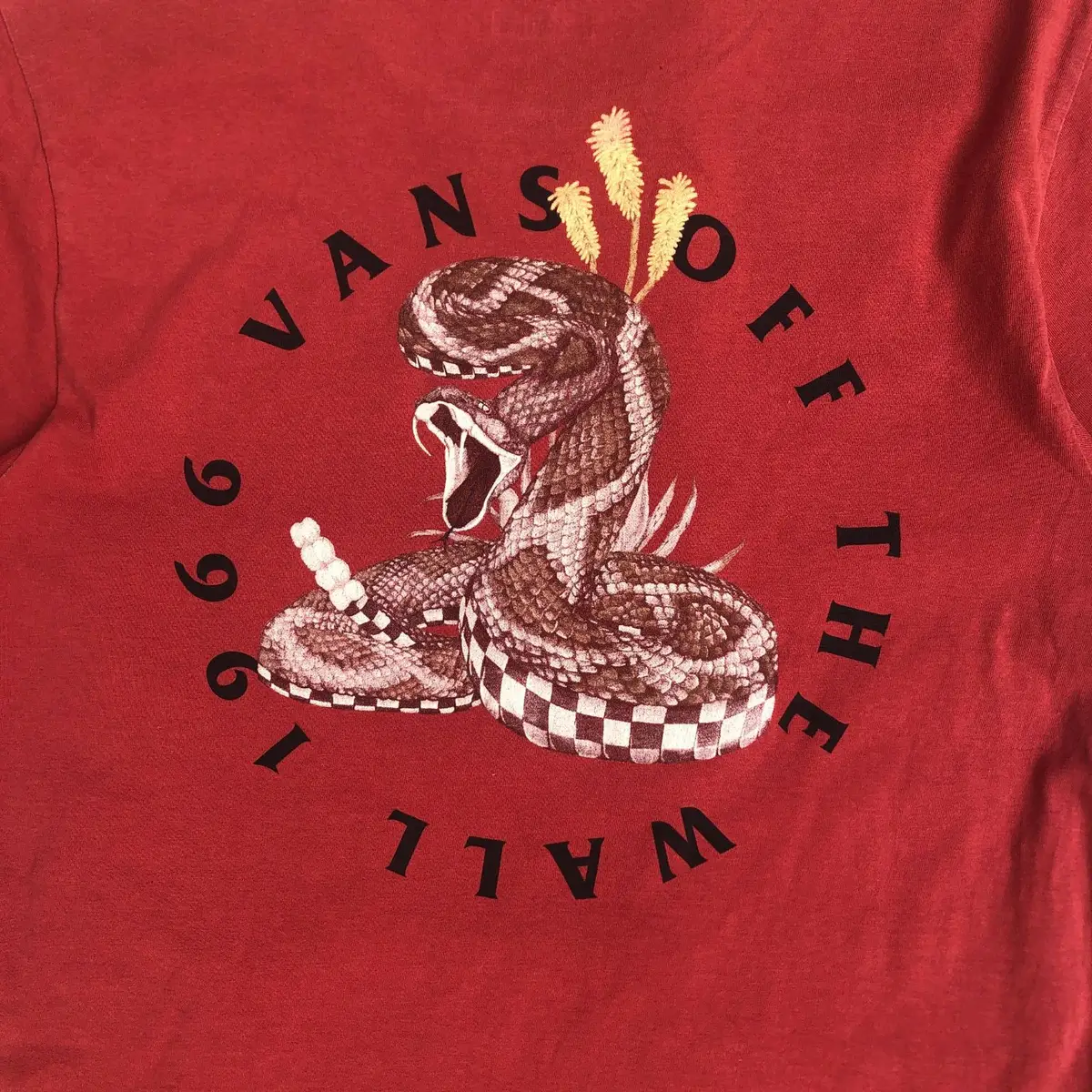 Vans Off The Wall Rattlesnake Graphic T-Shirt