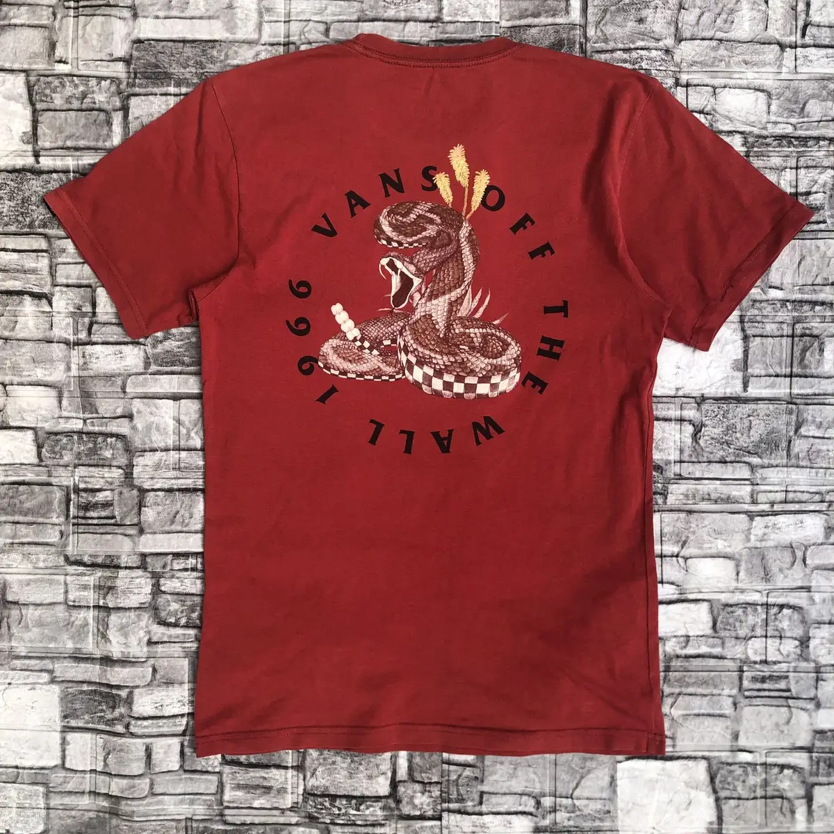 Vans Off The Wall Rattlesnake Graphic T-Shirt