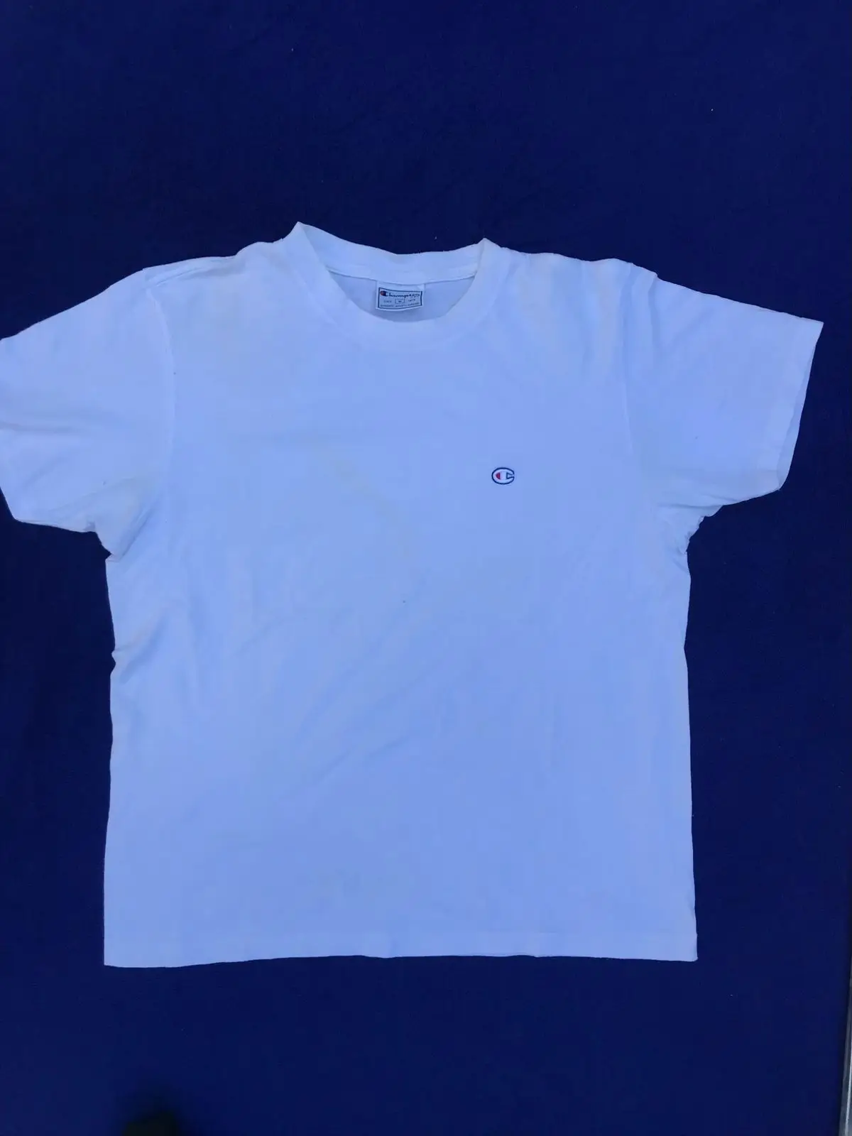 Champion Classic Small Logo White T-Shirt