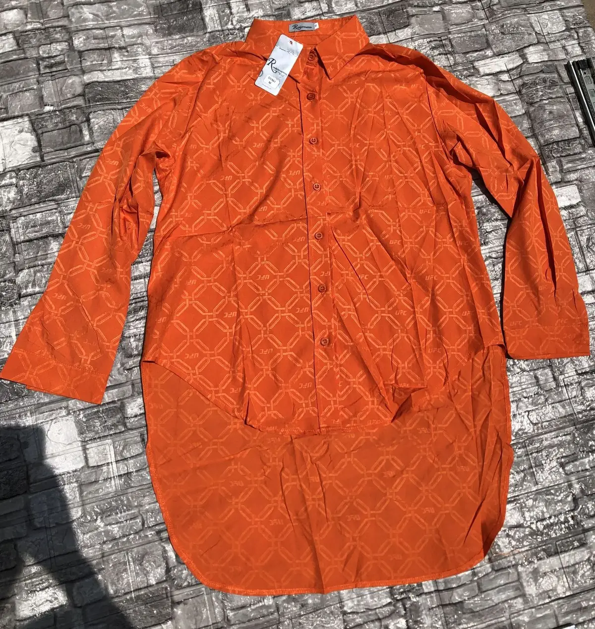 Orange UFC Monogram Two-Piece Matching Set