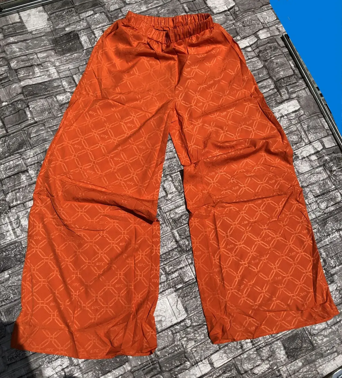 Orange UFC Monogram Two-Piece Matching Set