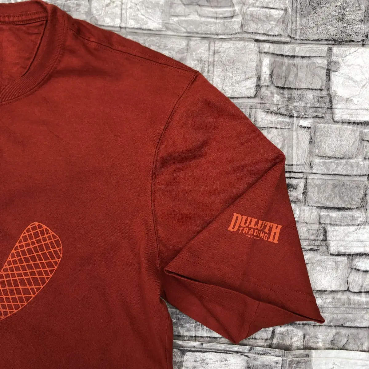 Duluth Trading Co Longtail T-Shirt Rust