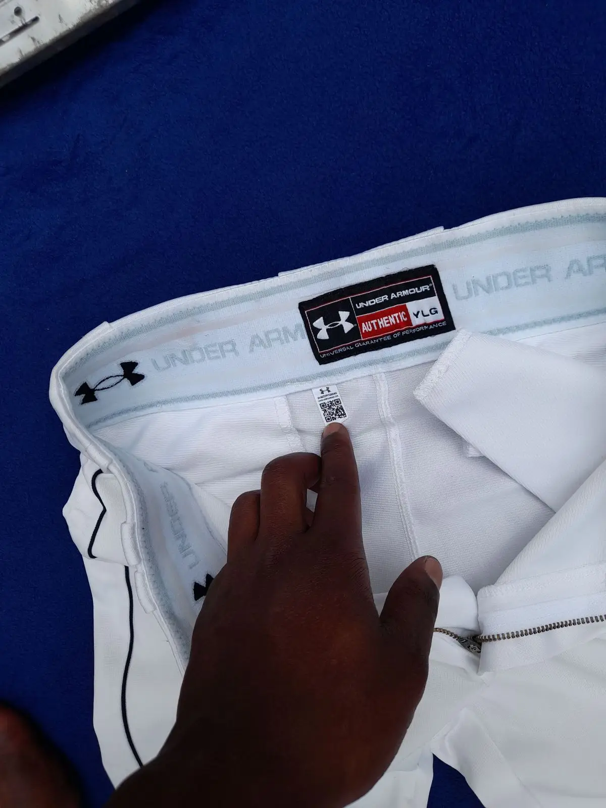 Under Armour White Athletic Pants
