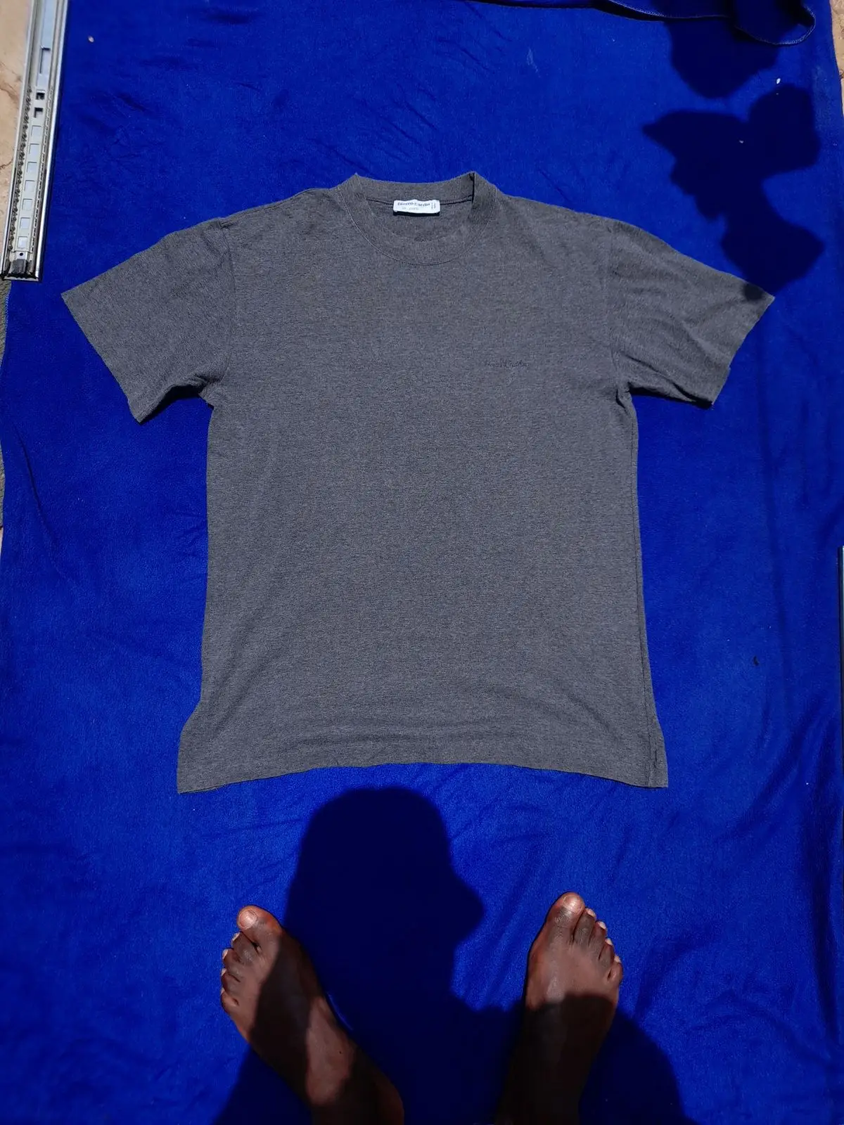 Pierre Cardin Grey Crewneck T-Shirt