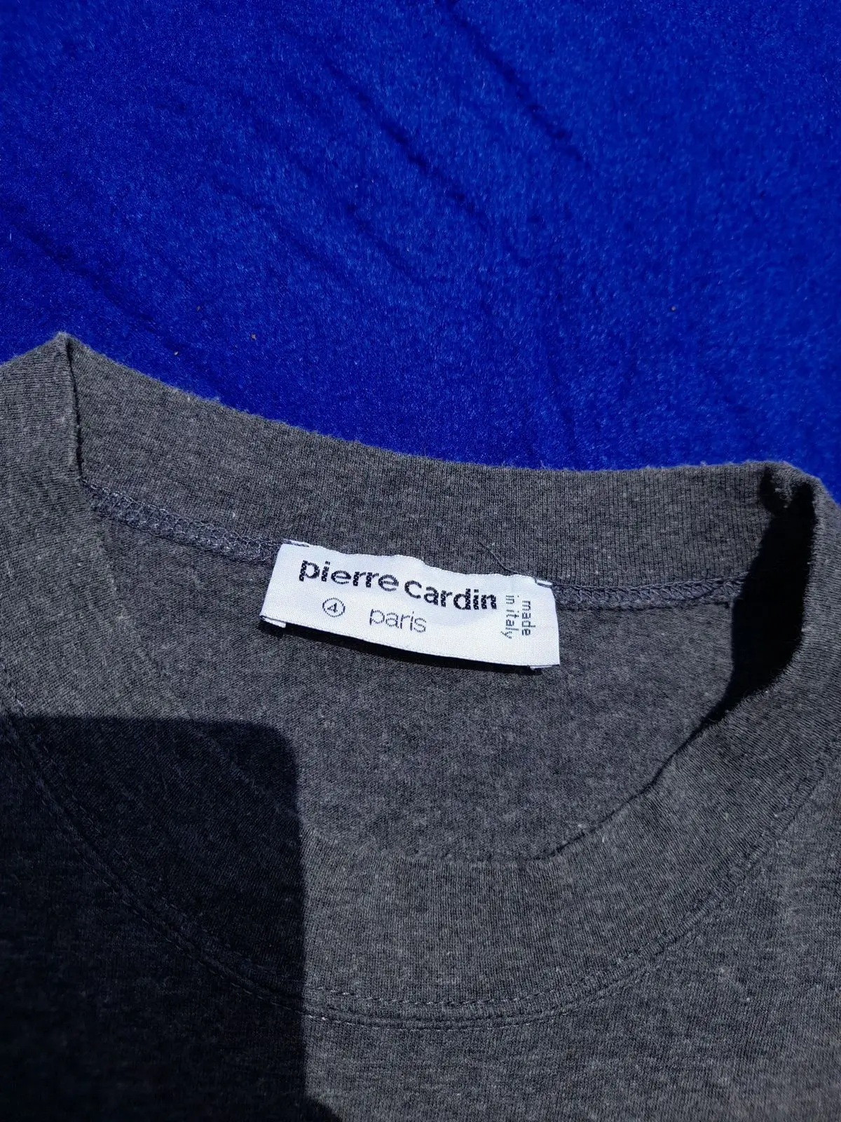 Pierre Cardin Grey Crewneck T-Shirt