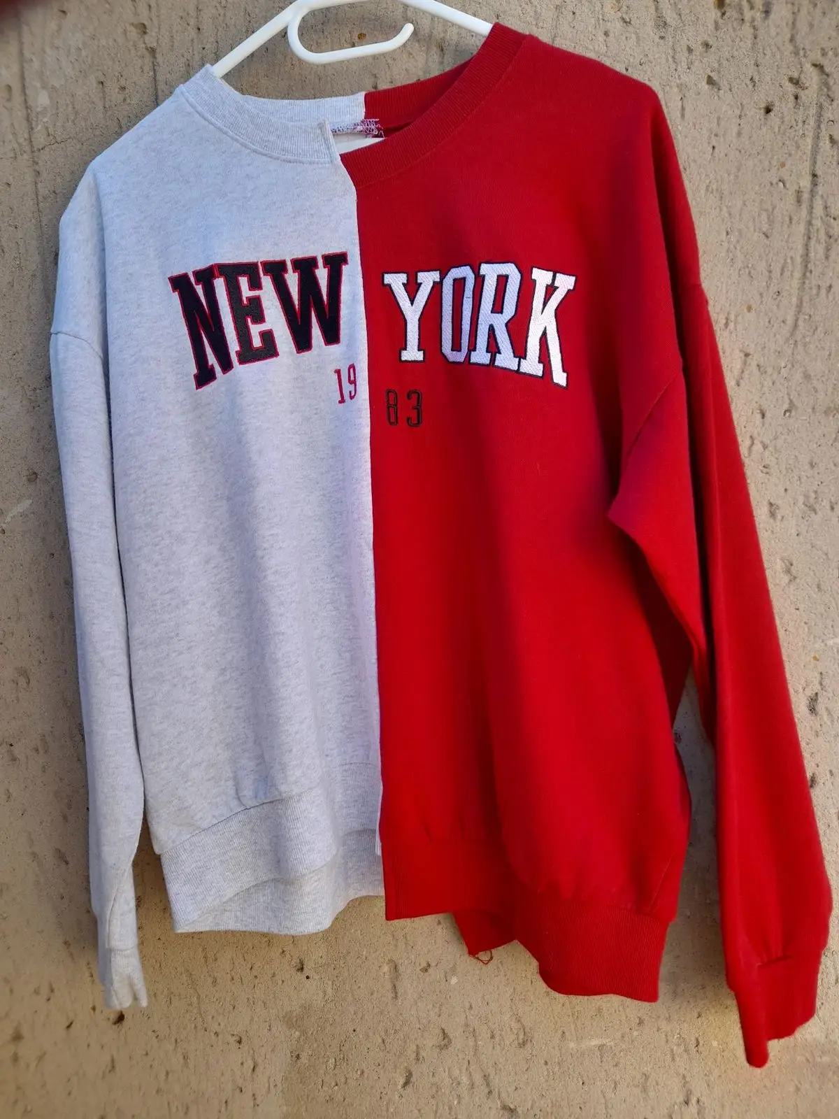Cotton On Split New York Crewneck Sweatshirt