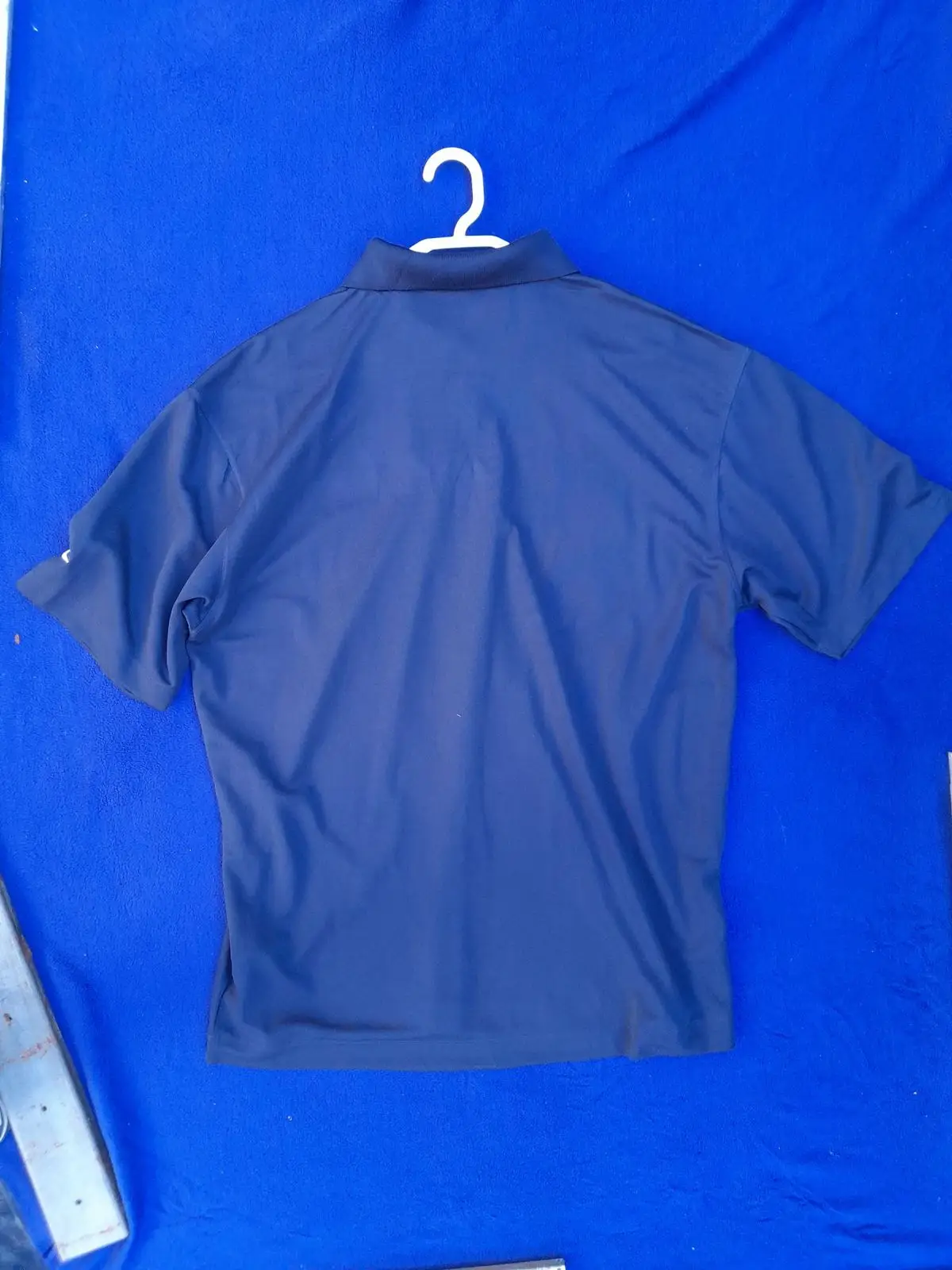 Nike Dri-Fit Navy Blue Polo Shirt