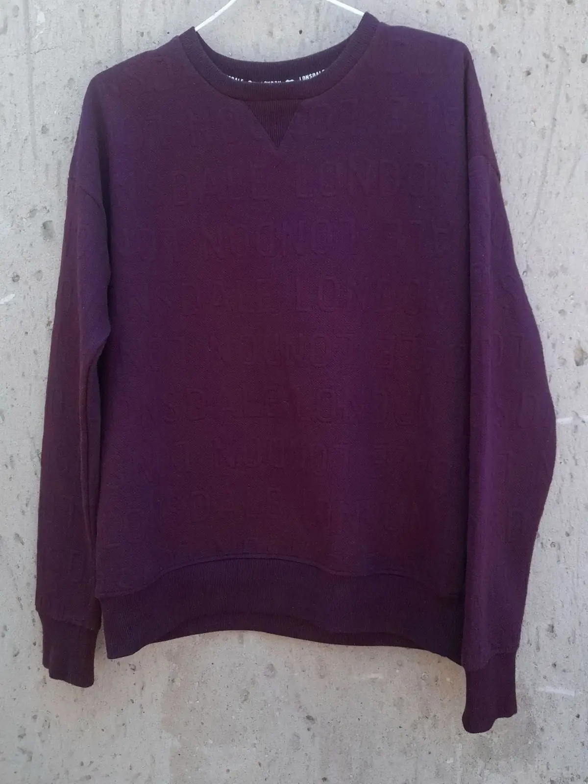 Lonsdale London Embossed Crewneck Sweatshirt