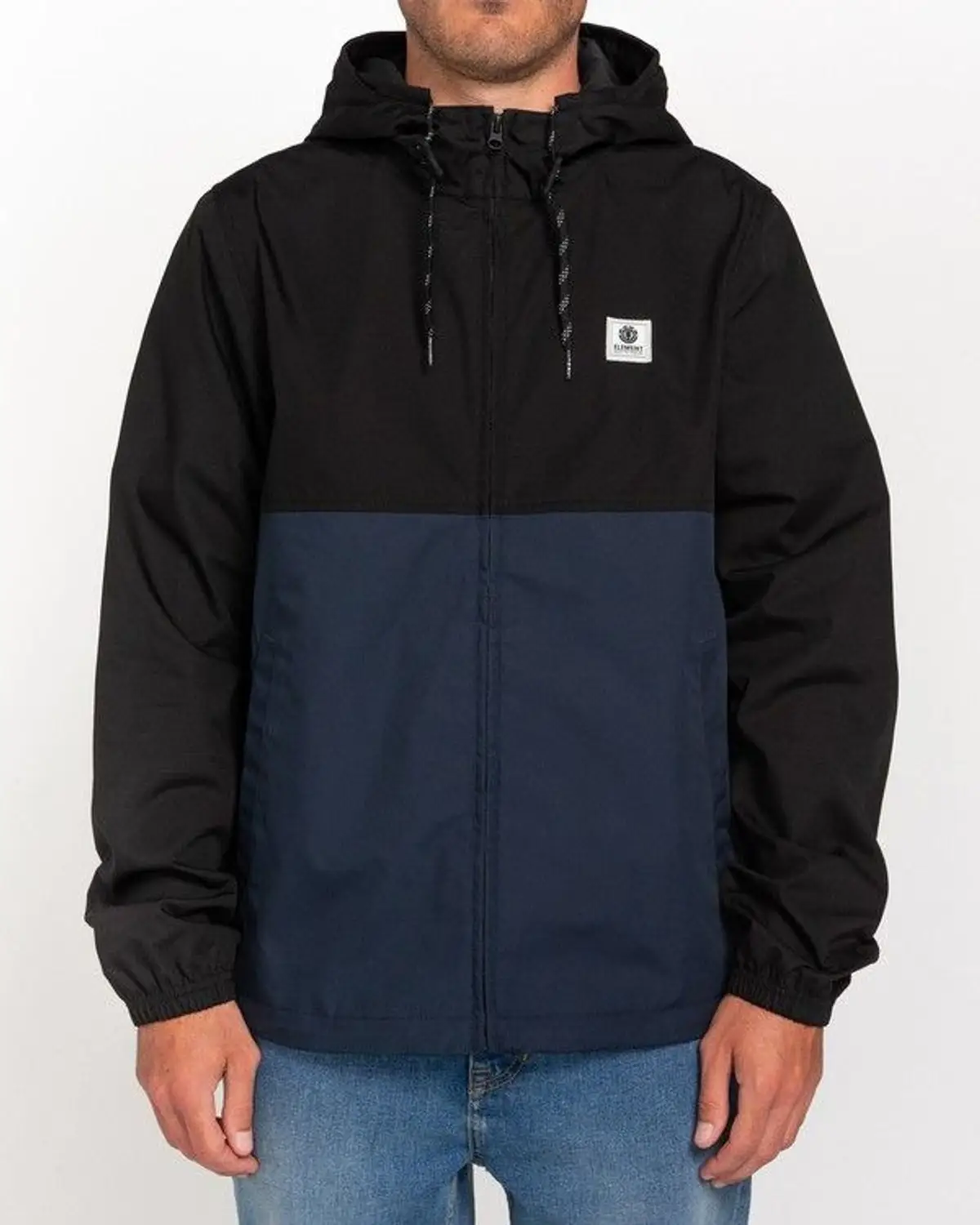 Element Two-Tone Hooded Windbreaker Jacket