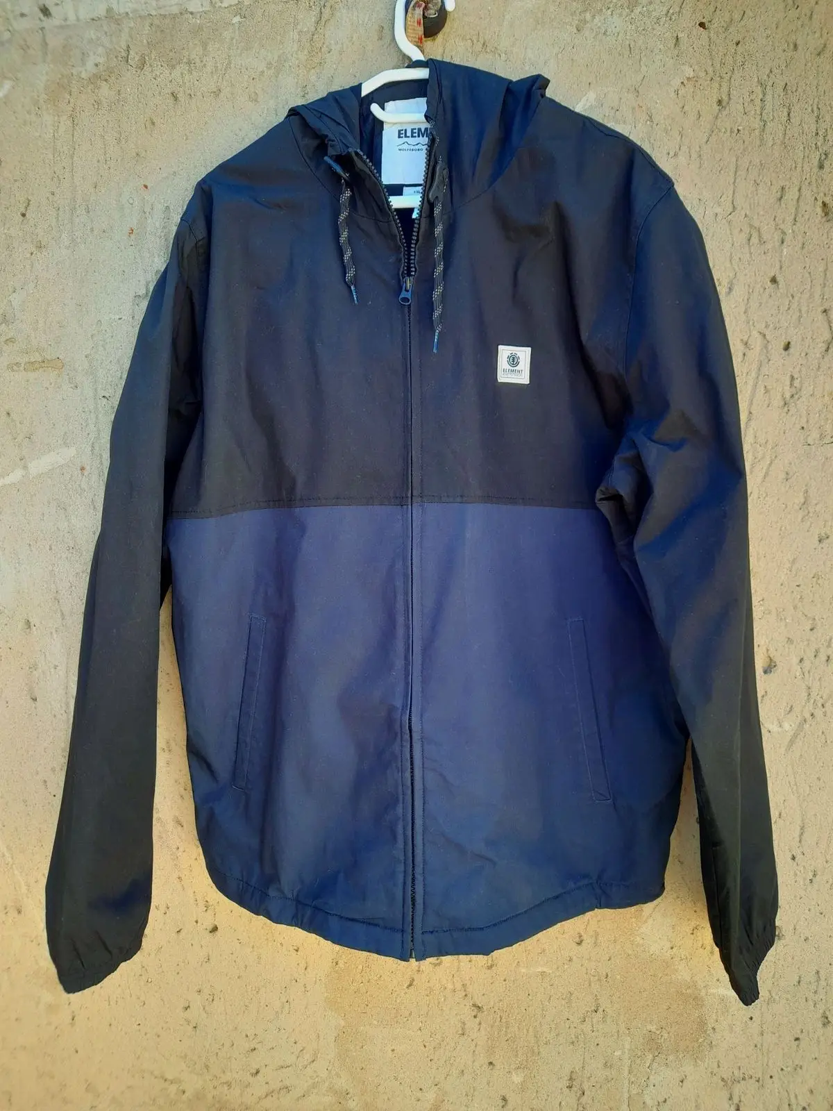 Element Two-Tone Hooded Windbreaker Jacket