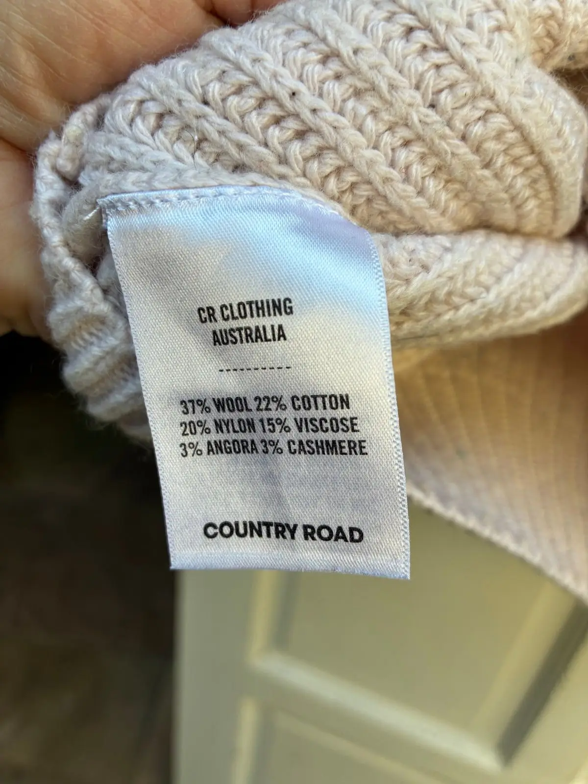 Country Road Ribbed Knit Sweater