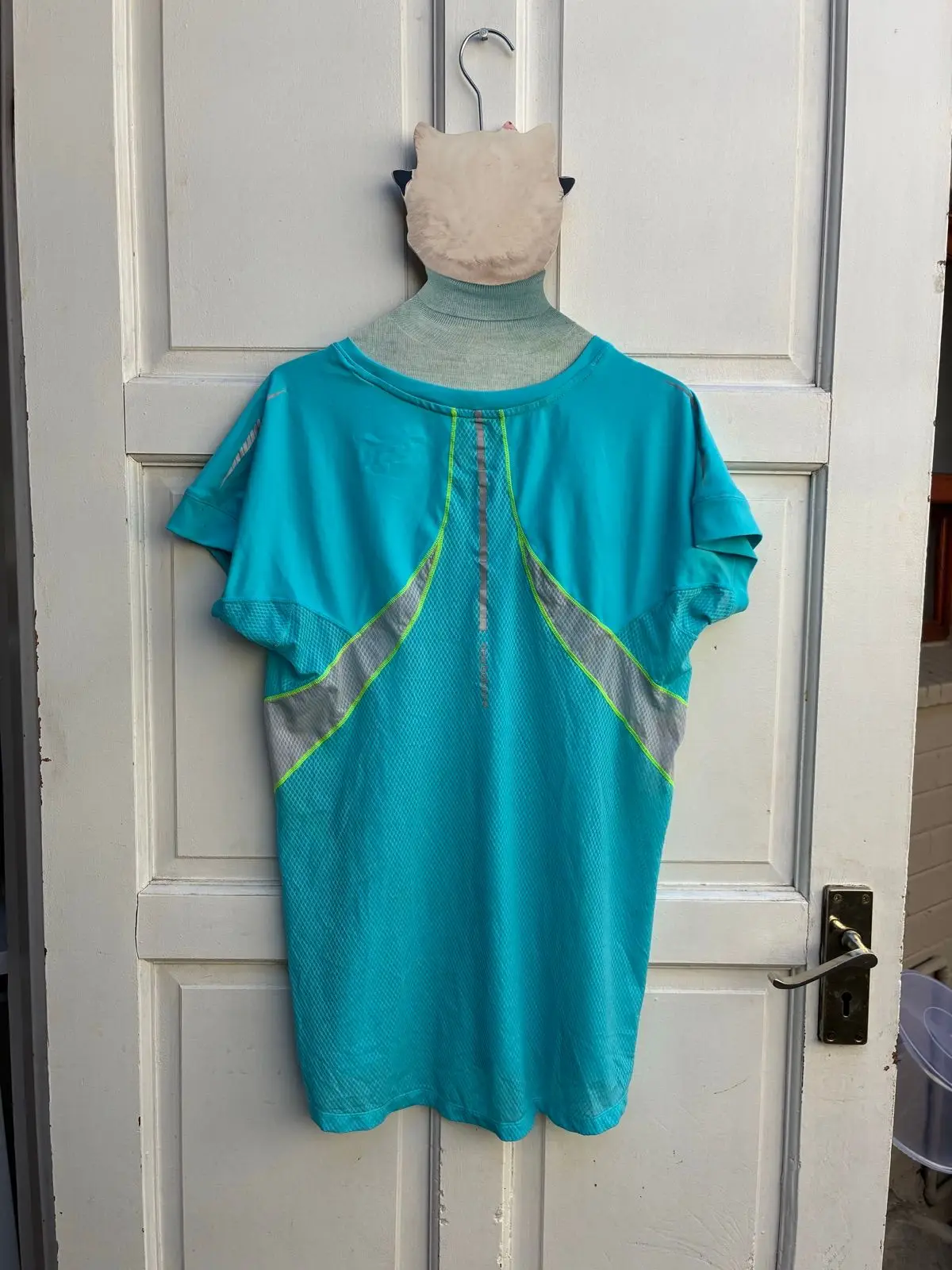 New Balance Blue Short-Sleeve Running T-Shirt