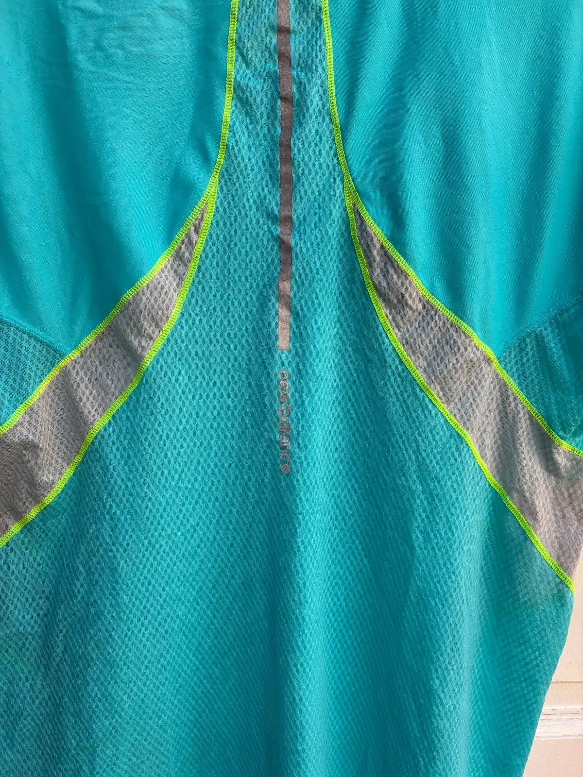 New Balance Blue Short-Sleeve Running T-Shirt