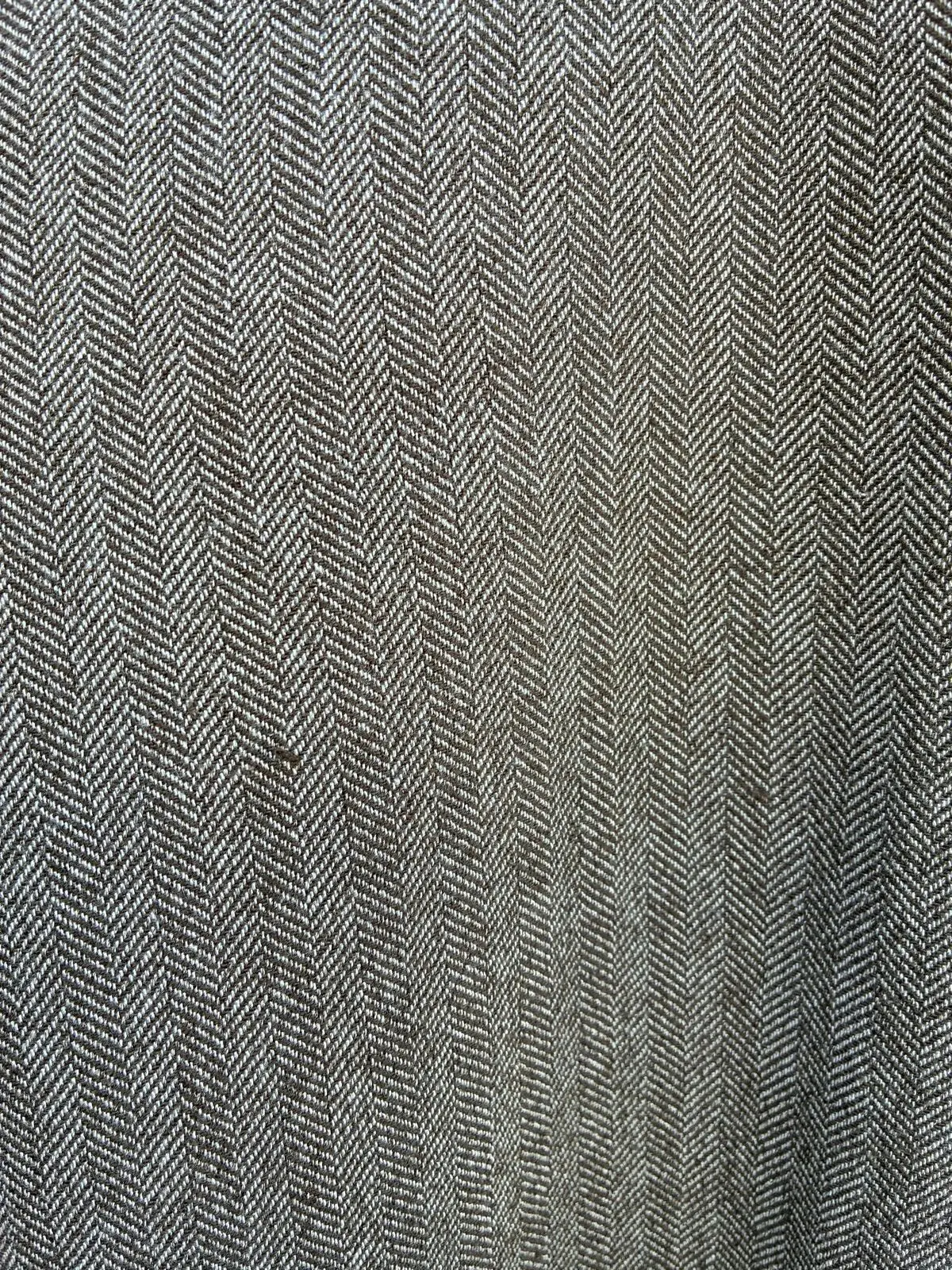 Woolworths Brown Herringbone Wide Leg Trousers