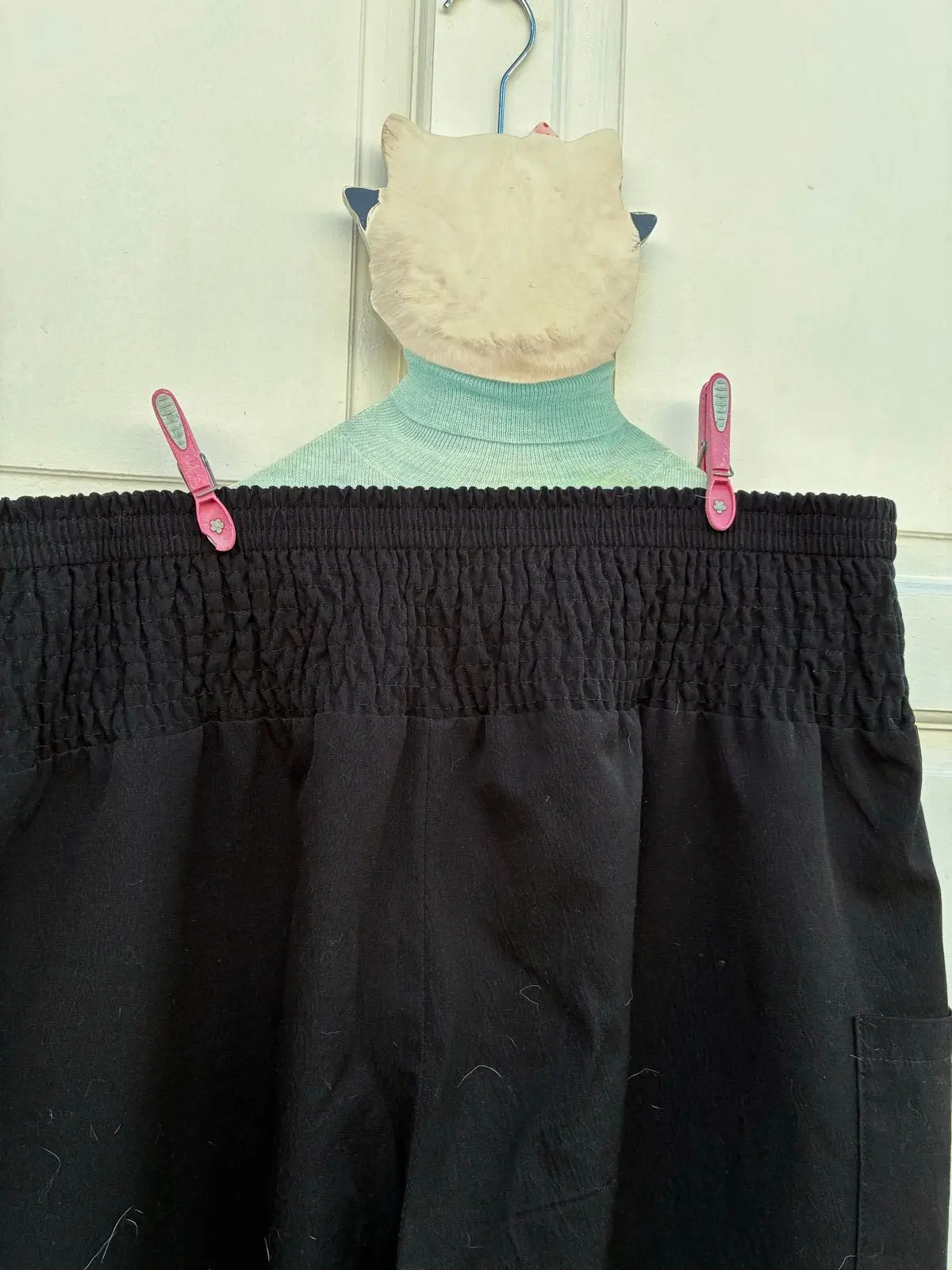 Shein Black High-Waisted Jogger Pants