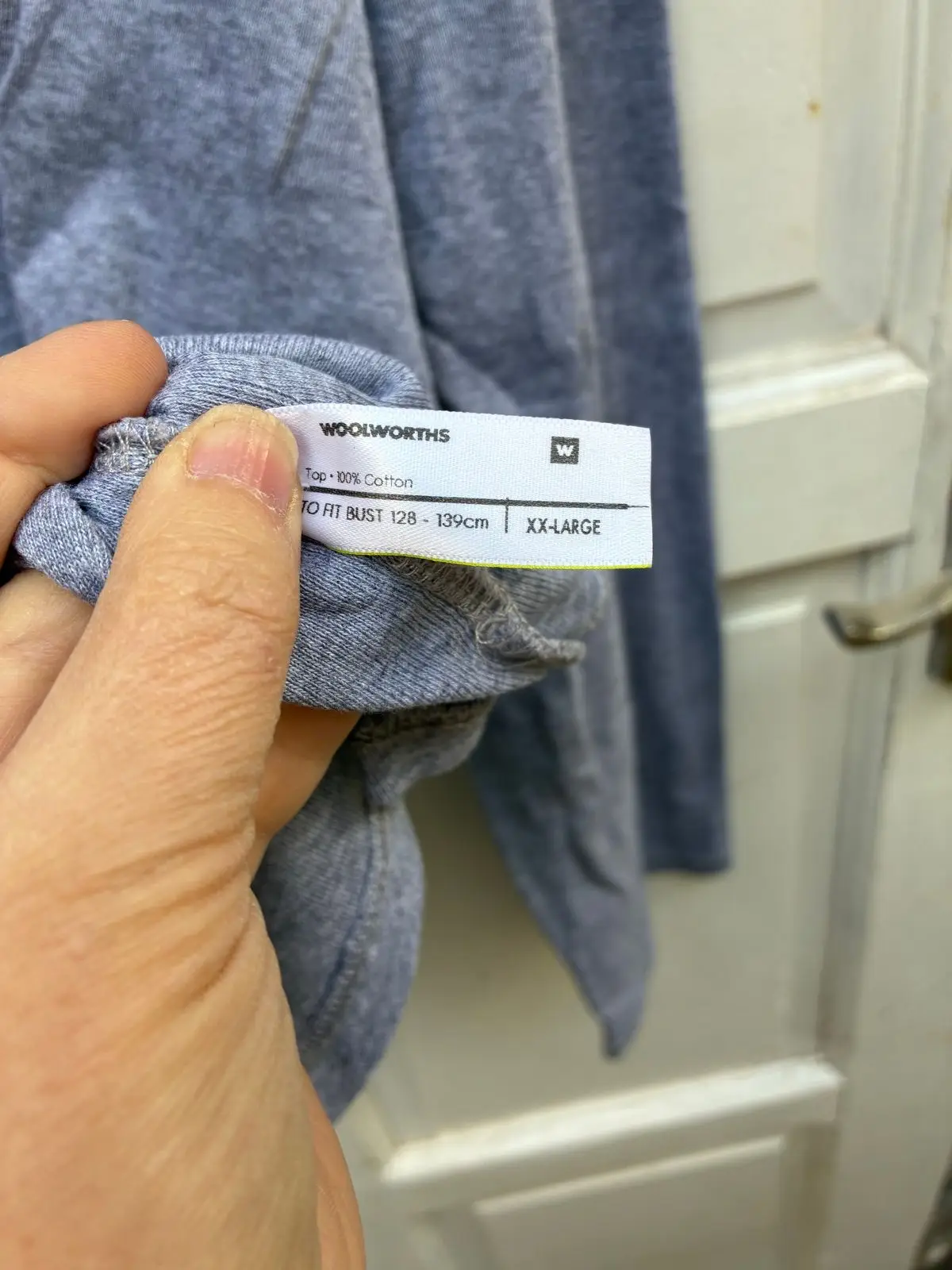 Woolworths Grey Long-Sleeve Top