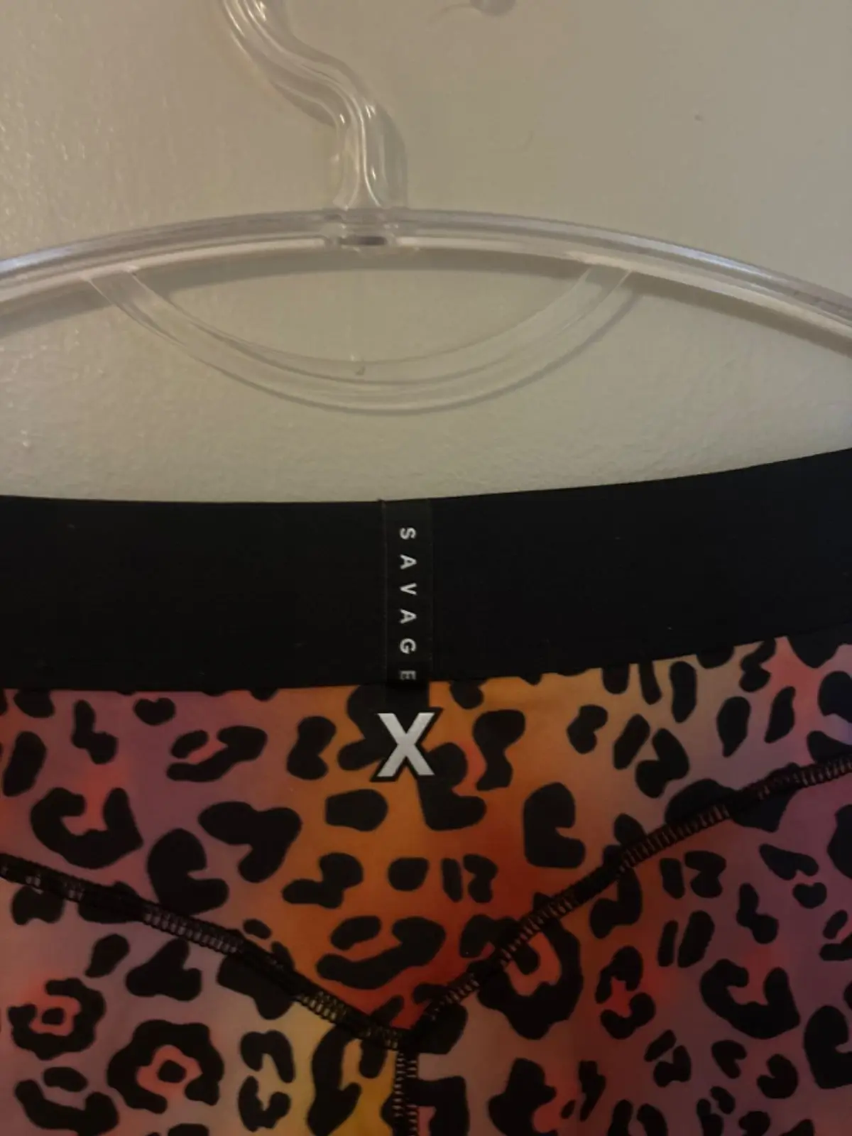 Savage X Fenty Leopard Print Activewear Leggings