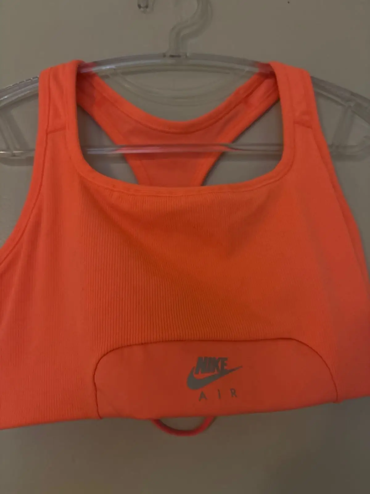 Nike Air Neon Orange Sports Bra