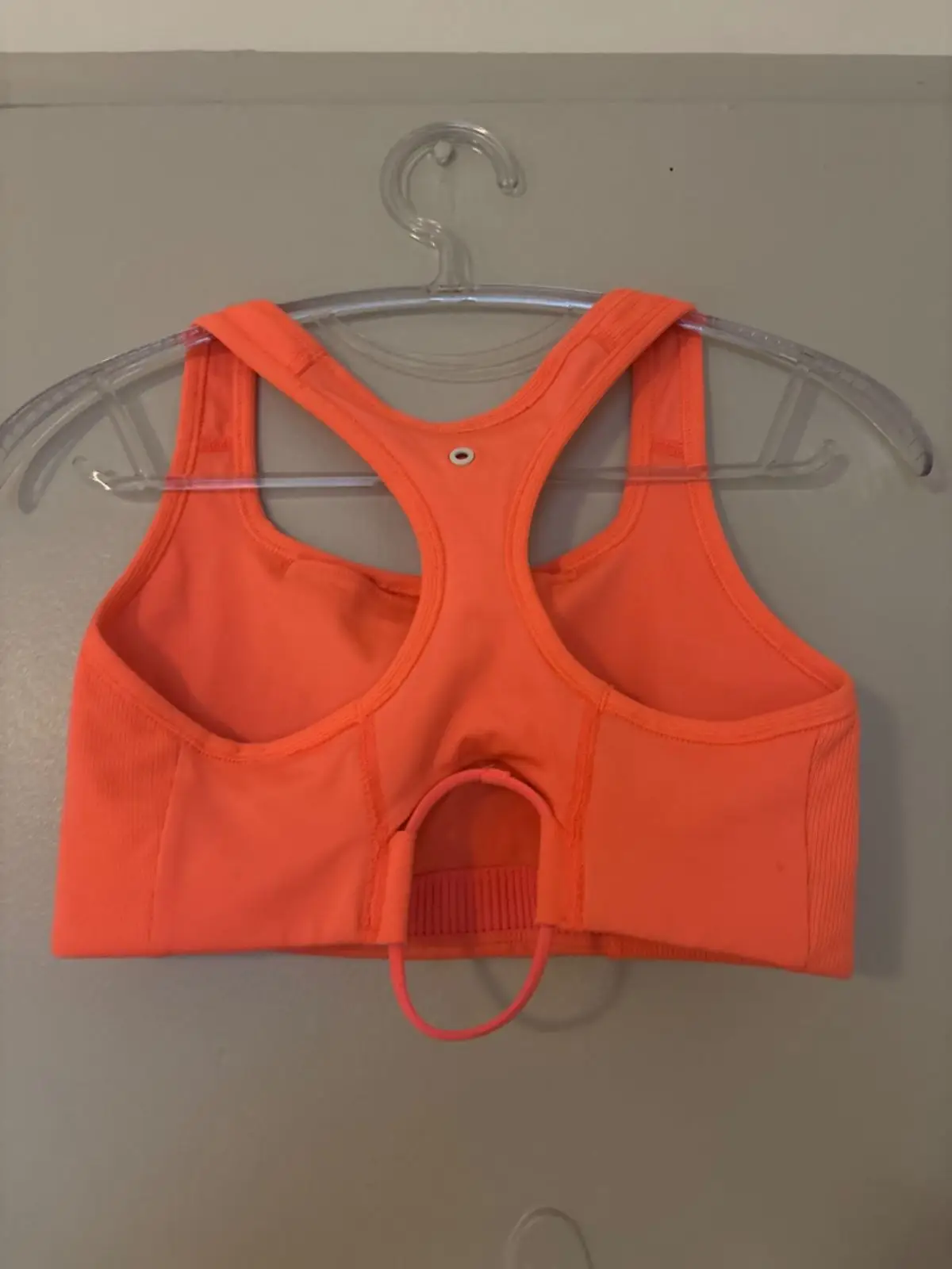 Nike Air Neon Orange Sports Bra