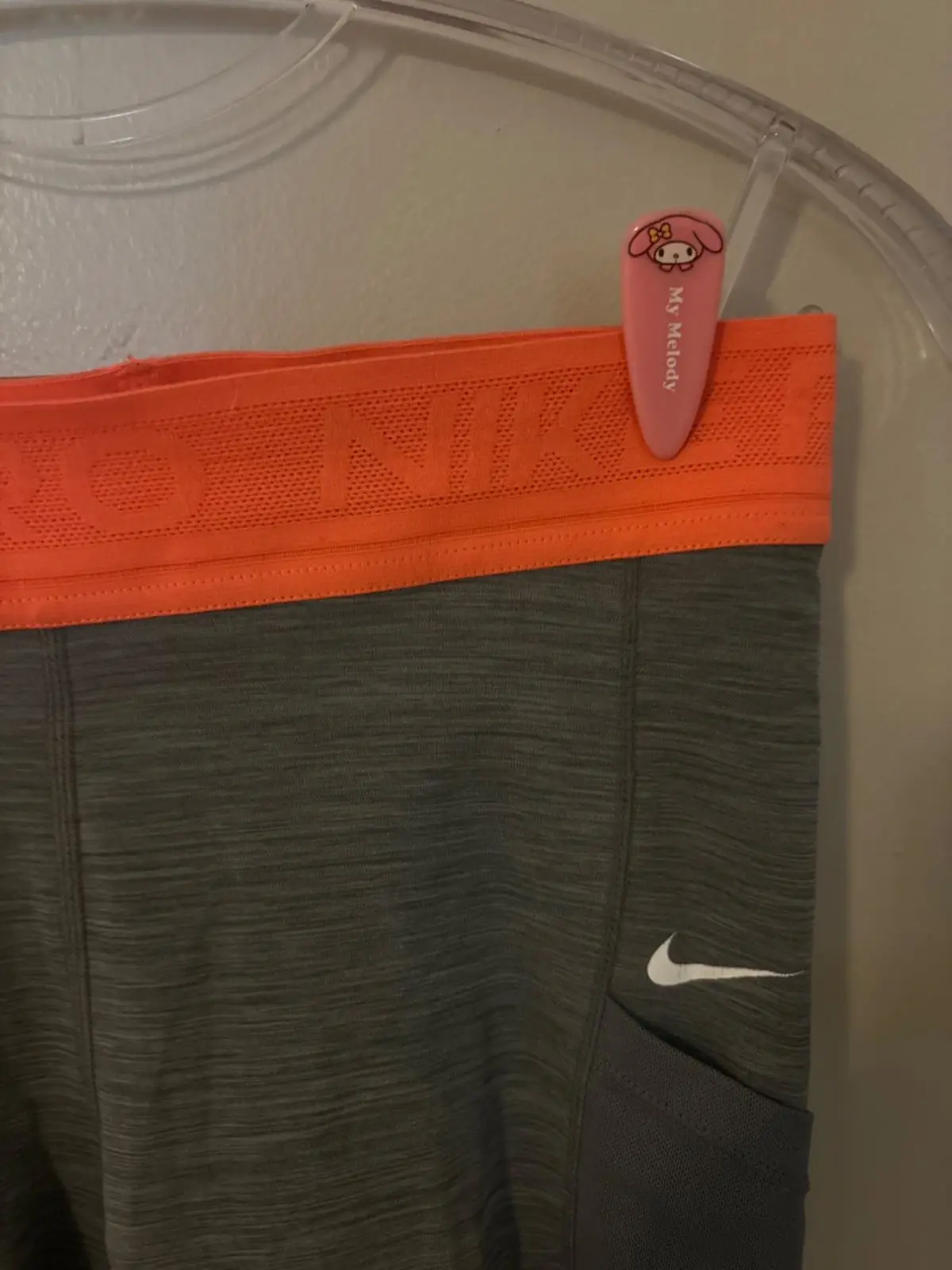 Nike Air Neon Orange Sports Bra