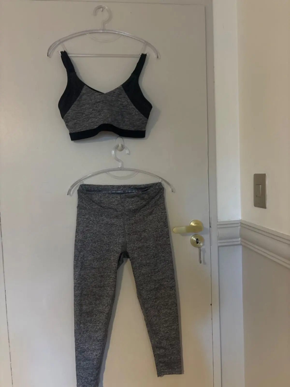 Cotton On Grey Melange Activewear Set