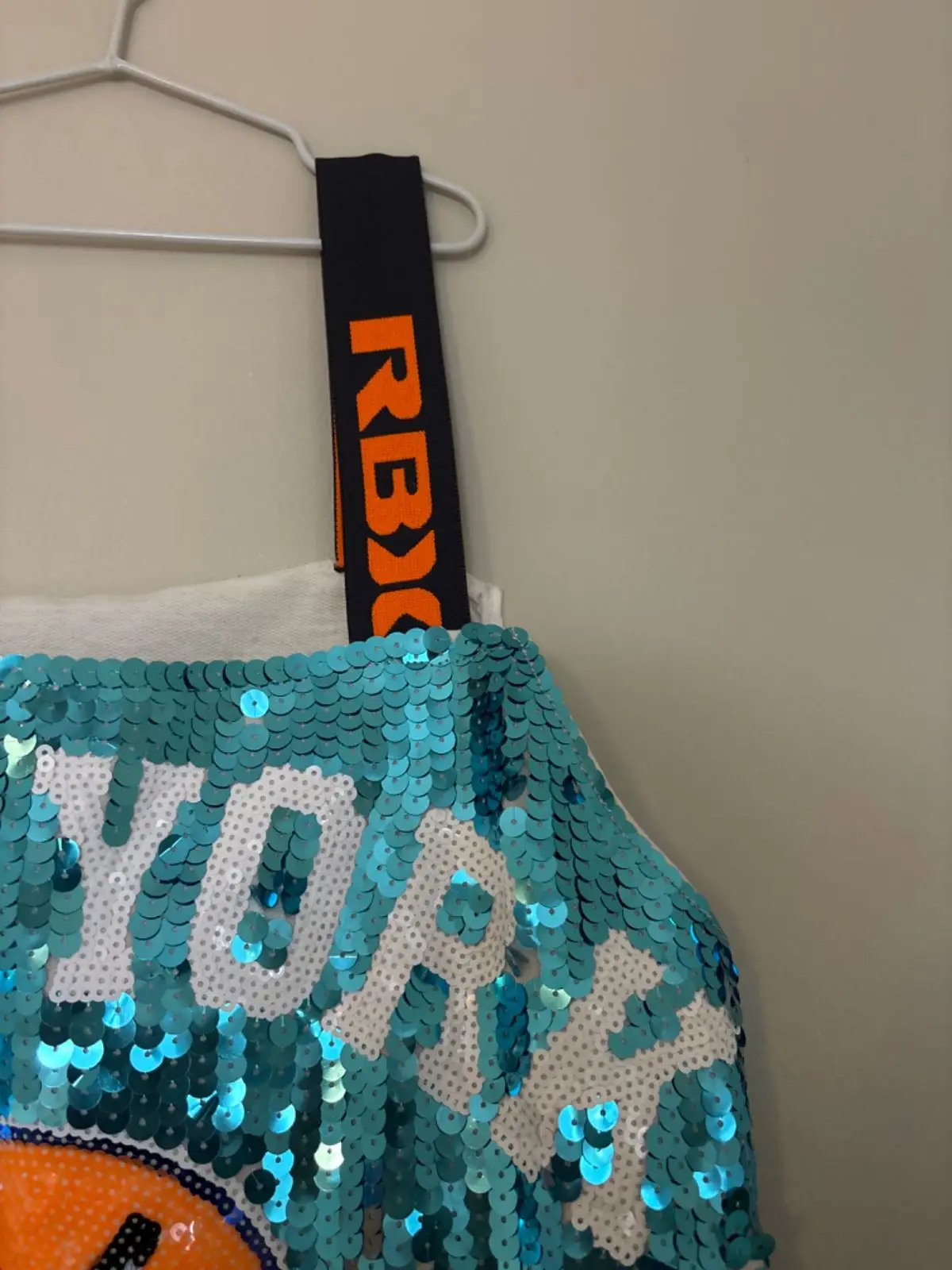 RBX New York Knicks Sequined Dress