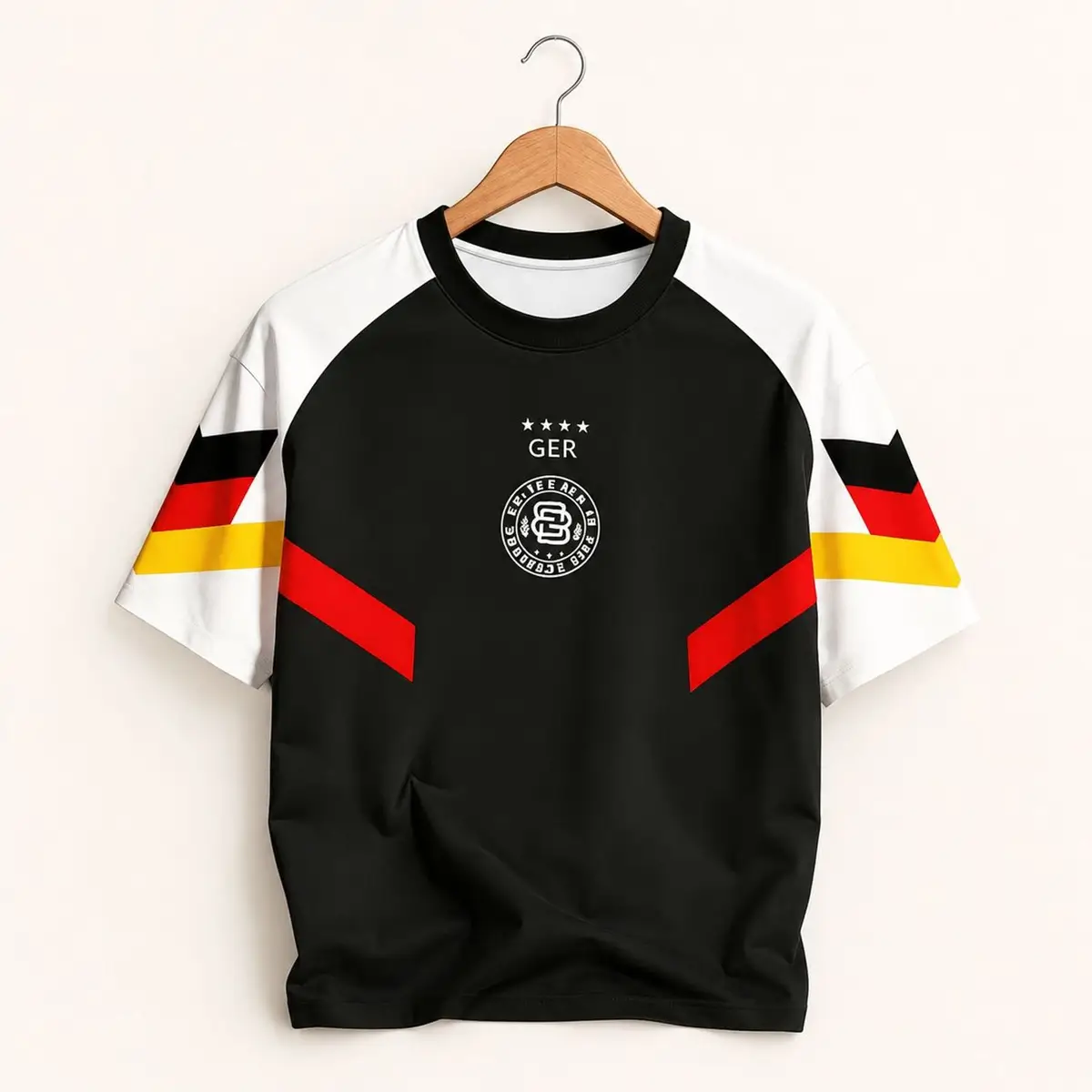 Germany Football National Team GER Black Training Top
