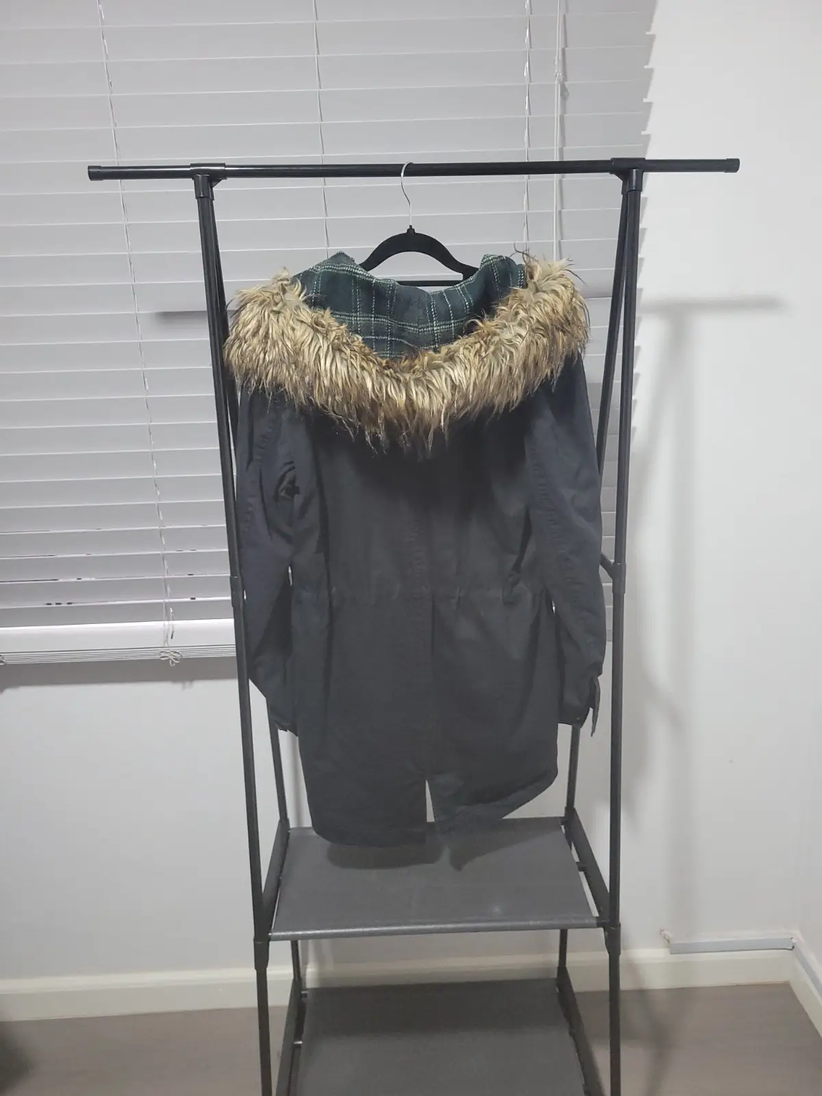 Pepe Jeans Black Hooded Parka Jacket
