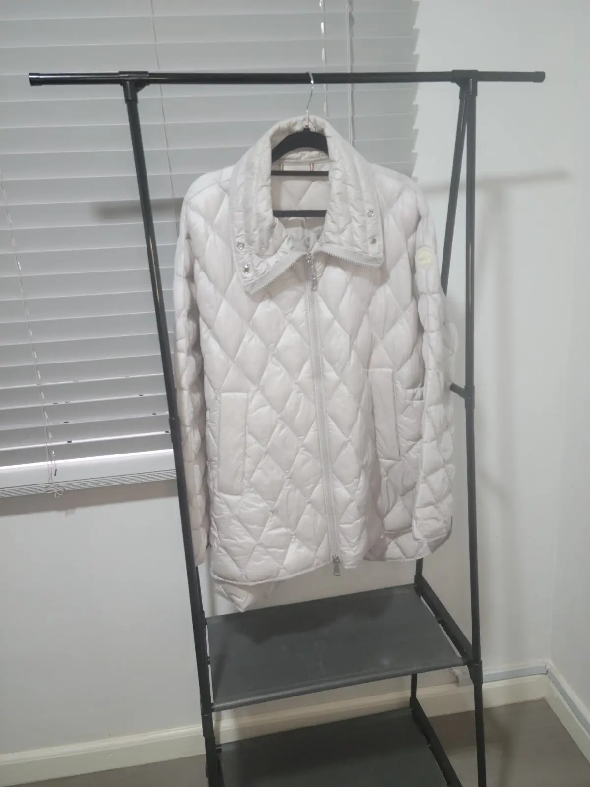 No. 1 Como Cream Quilted Puffer Jacket