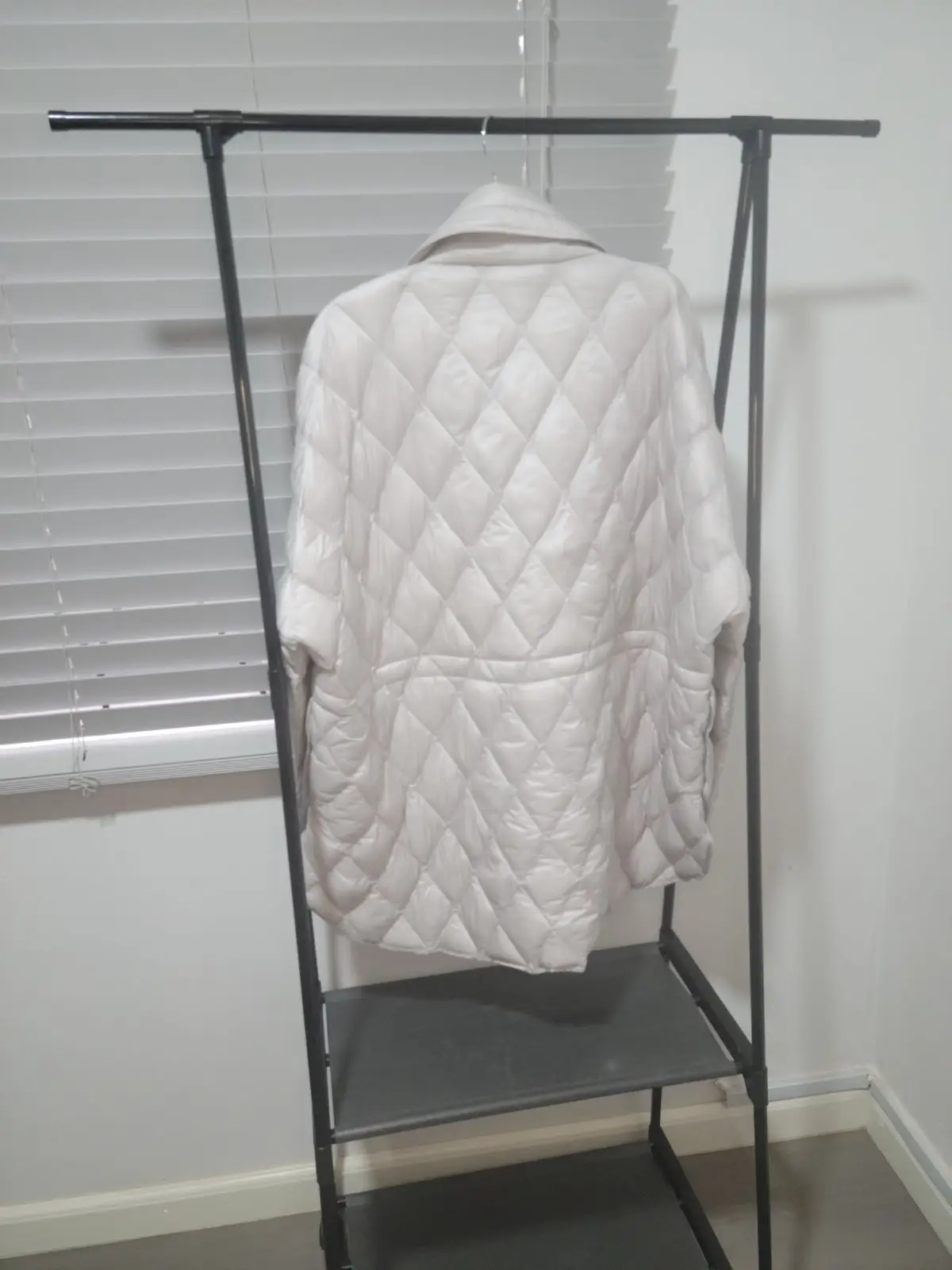 No. 1 Como Cream Quilted Puffer Jacket