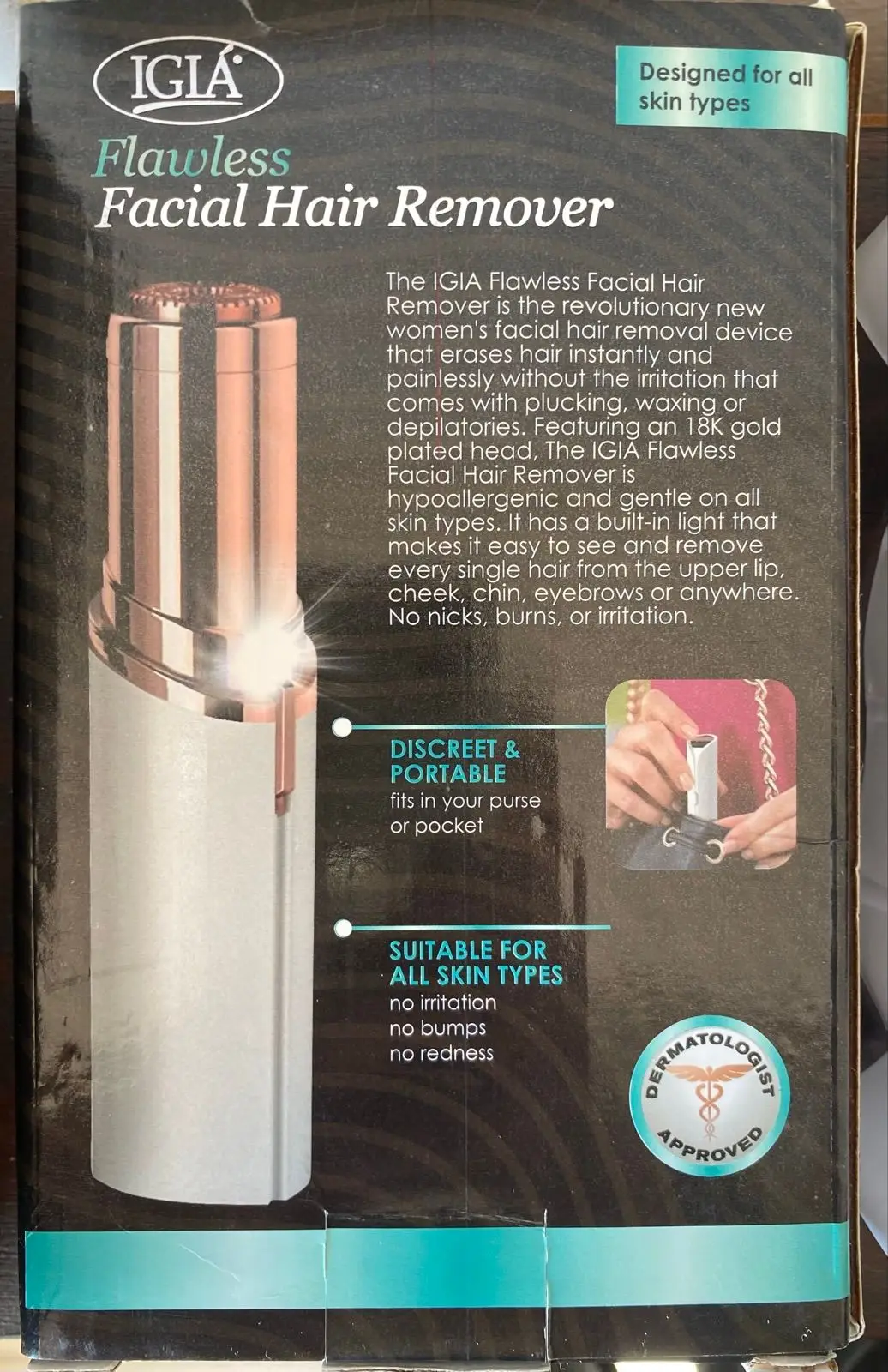 Igia Flawless Facial Hair Remover