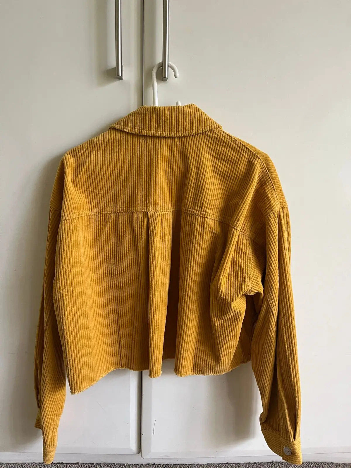 Forever 21 Mustard Yellow Corduroy Jacket