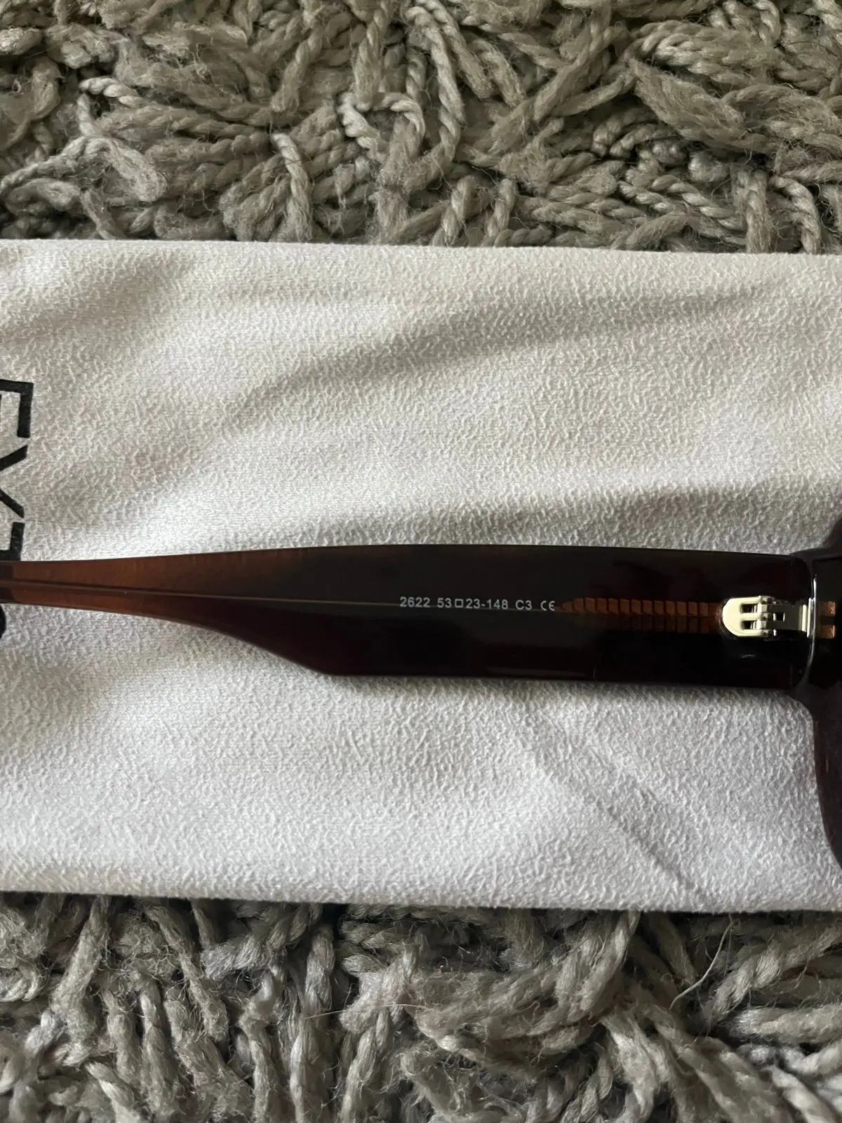Fytoo Brown Square Frame Sunglasses