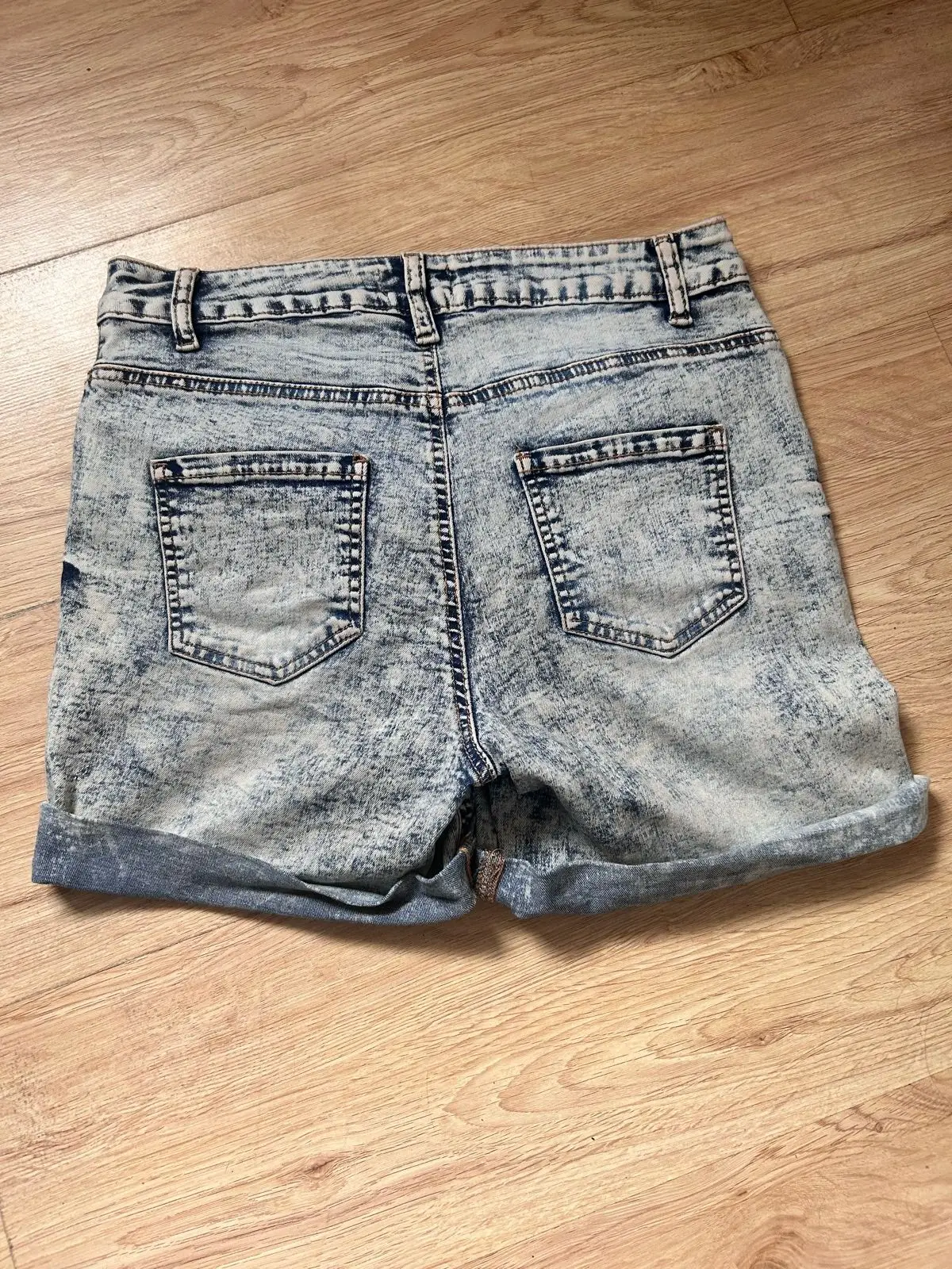 Mr Price Acid Wash Denim Shorts