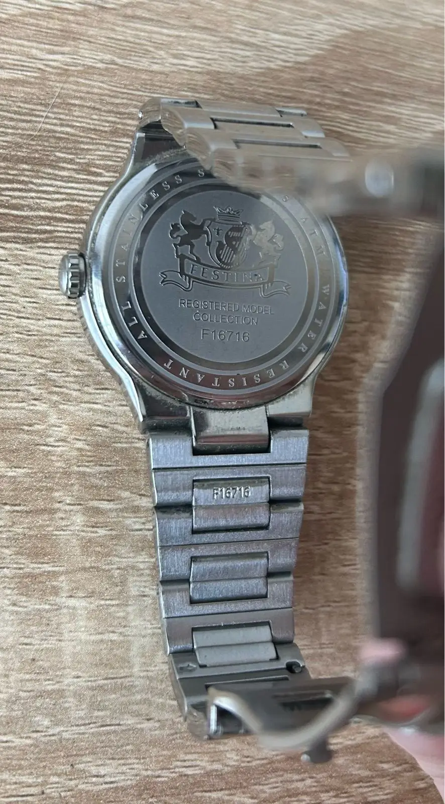 Festina Silver Chronograph Watch
