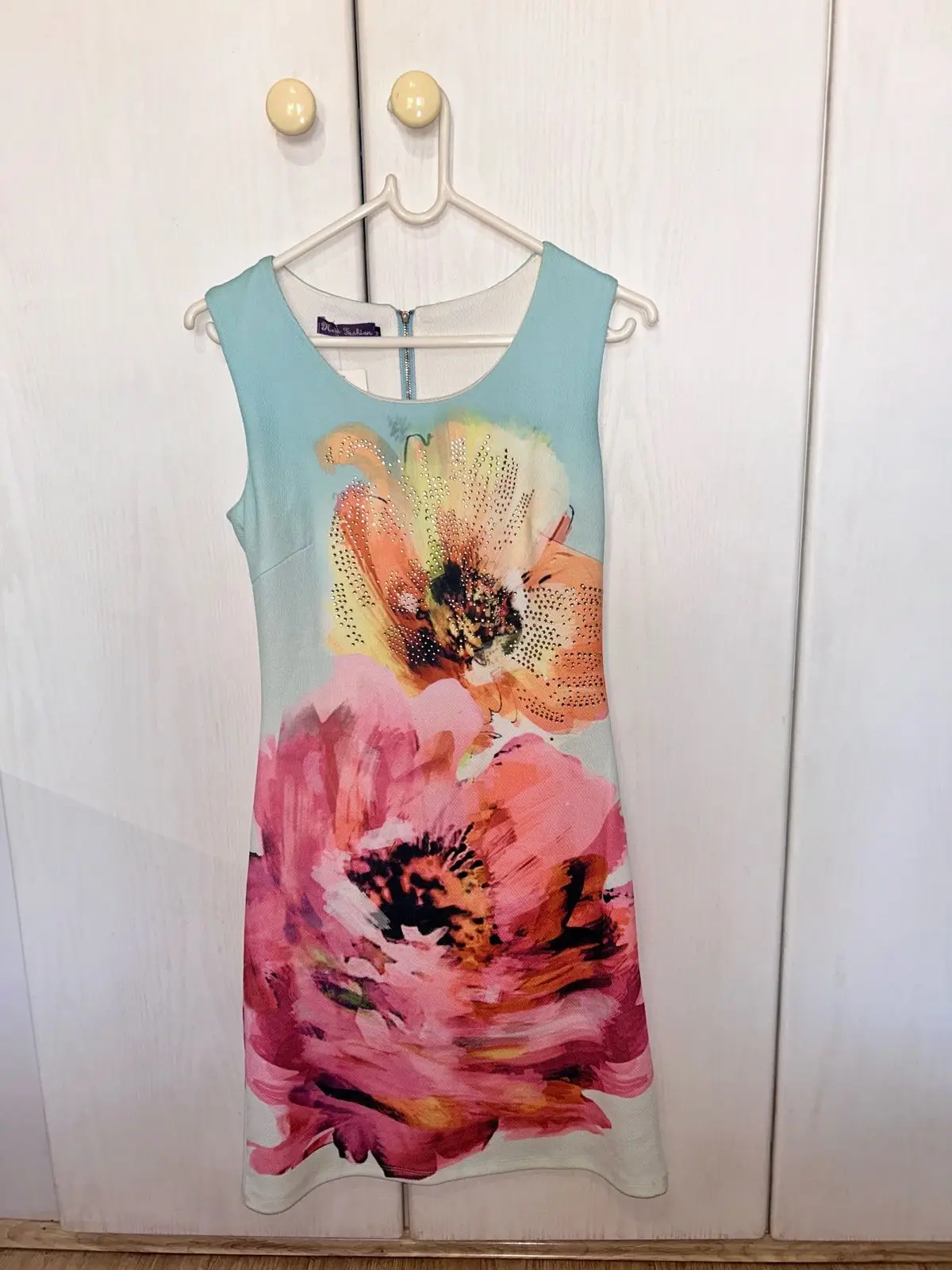 Maya Fashion Floral Sleeveless Dress