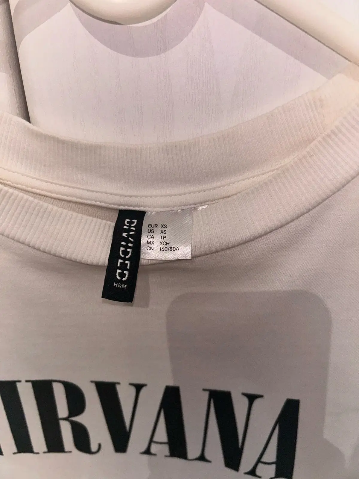 H&M Nirvana Ombre Graphic T-Shirt