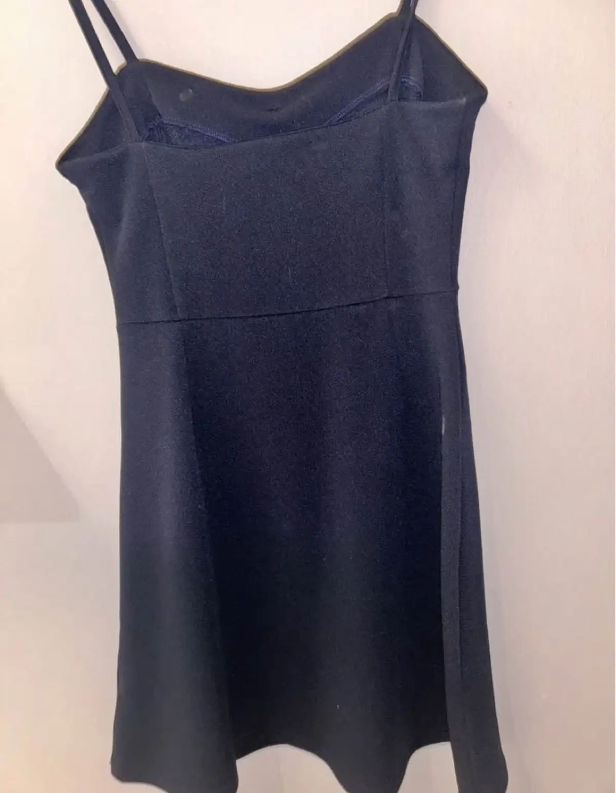 Edgars Black Button-Down Strap Dress