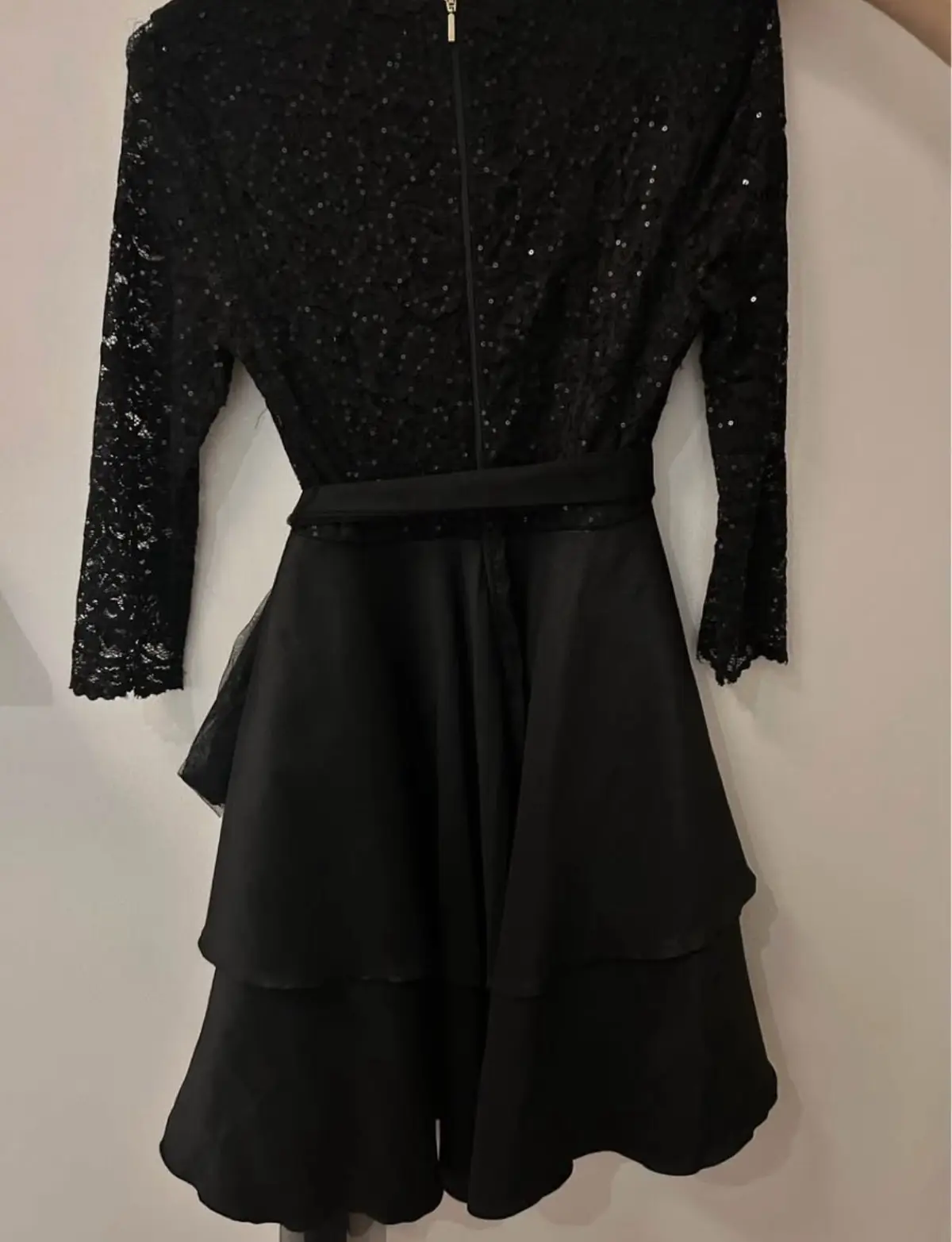 Truworths Emily Moon Black Lace Sequined Dress
